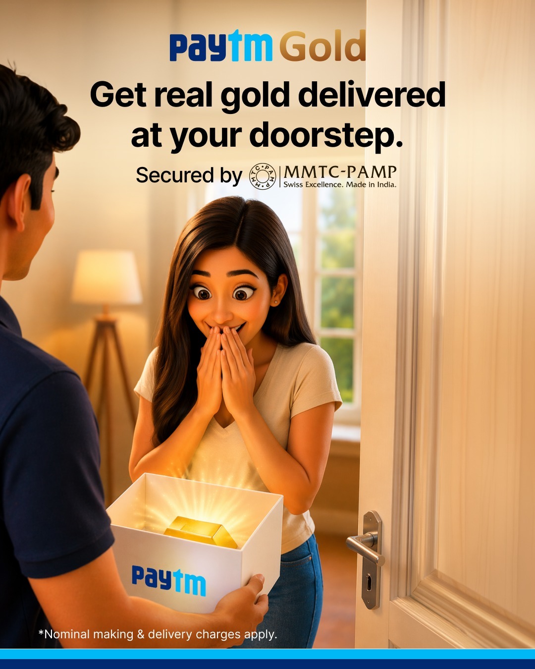 Paytm Gold Extends Conversion of Digital Gold to Physical Gold for 12,000 plus Pin Codes Ahead of Akshaya Tritiya