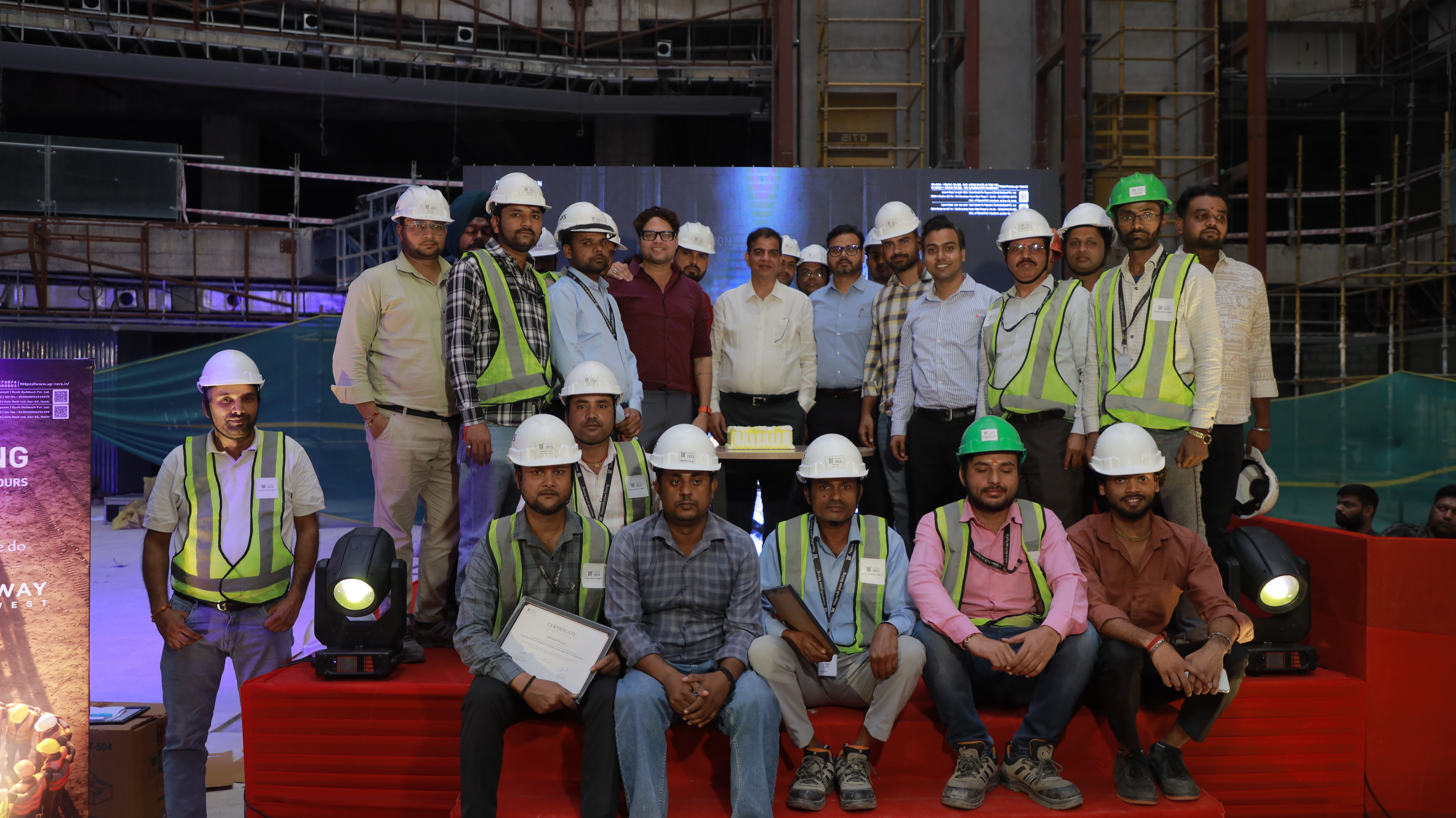 Trehan IRIS Marks One Million Safe Working Hours at Iris Broadway Greno West