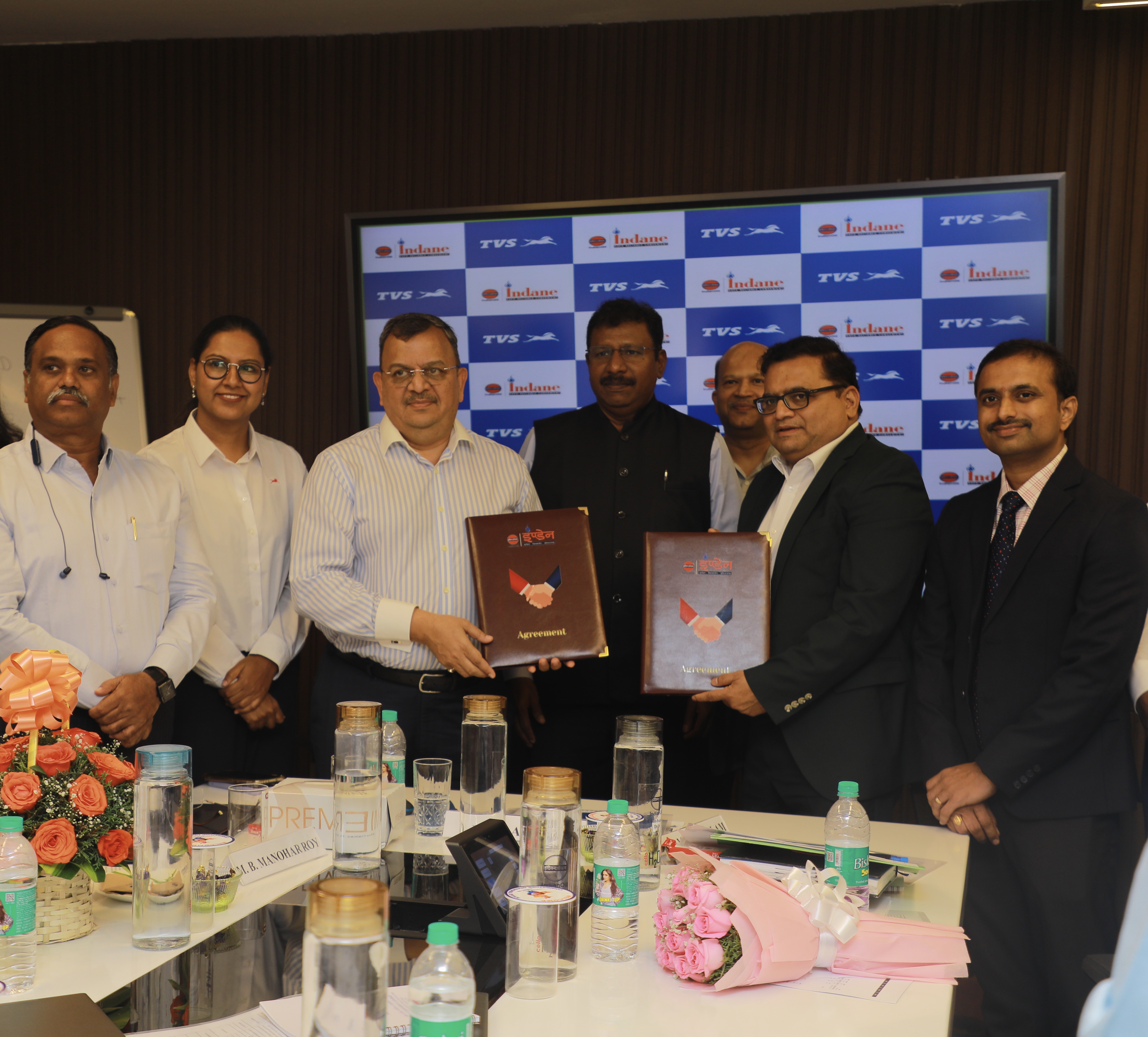 Tvs Motor Company And Indian Oil Corporation Limited Join Hands To Accelerate Sustainable Last-mile Lpg Distribution Across India