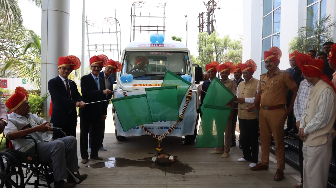 HORIBA India Donates Ambulance to Support Chakan Industrial Community