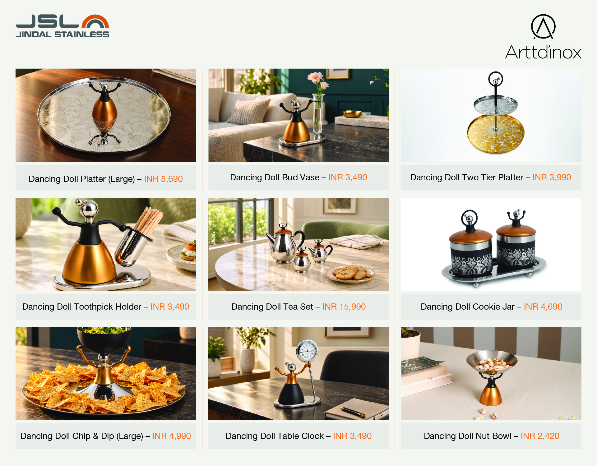 Arttd&rsquo;inox Launches &lsquo;Artt of Utsav&rsquo;, Bringing Luxury Stainless Steel Gifting to Festive Celebrations