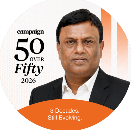 Campaign Asia-Pacific&rsquo;s Over 50 list for 2026 recognises Xavier Prabhu of PRHUB for leading idea-driven entrepreneurial ecosystem in the industry