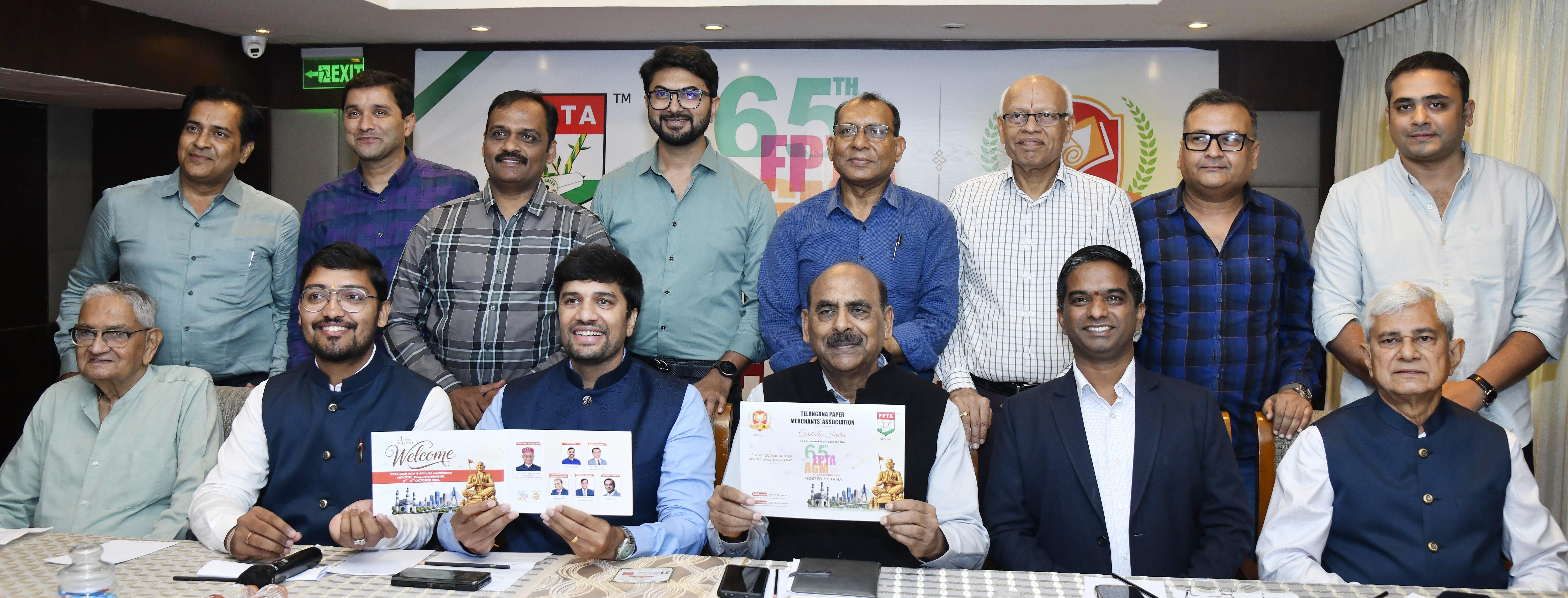 Paper Traders from all over India to converge in Hyderabad at the FPTA 65th AGM