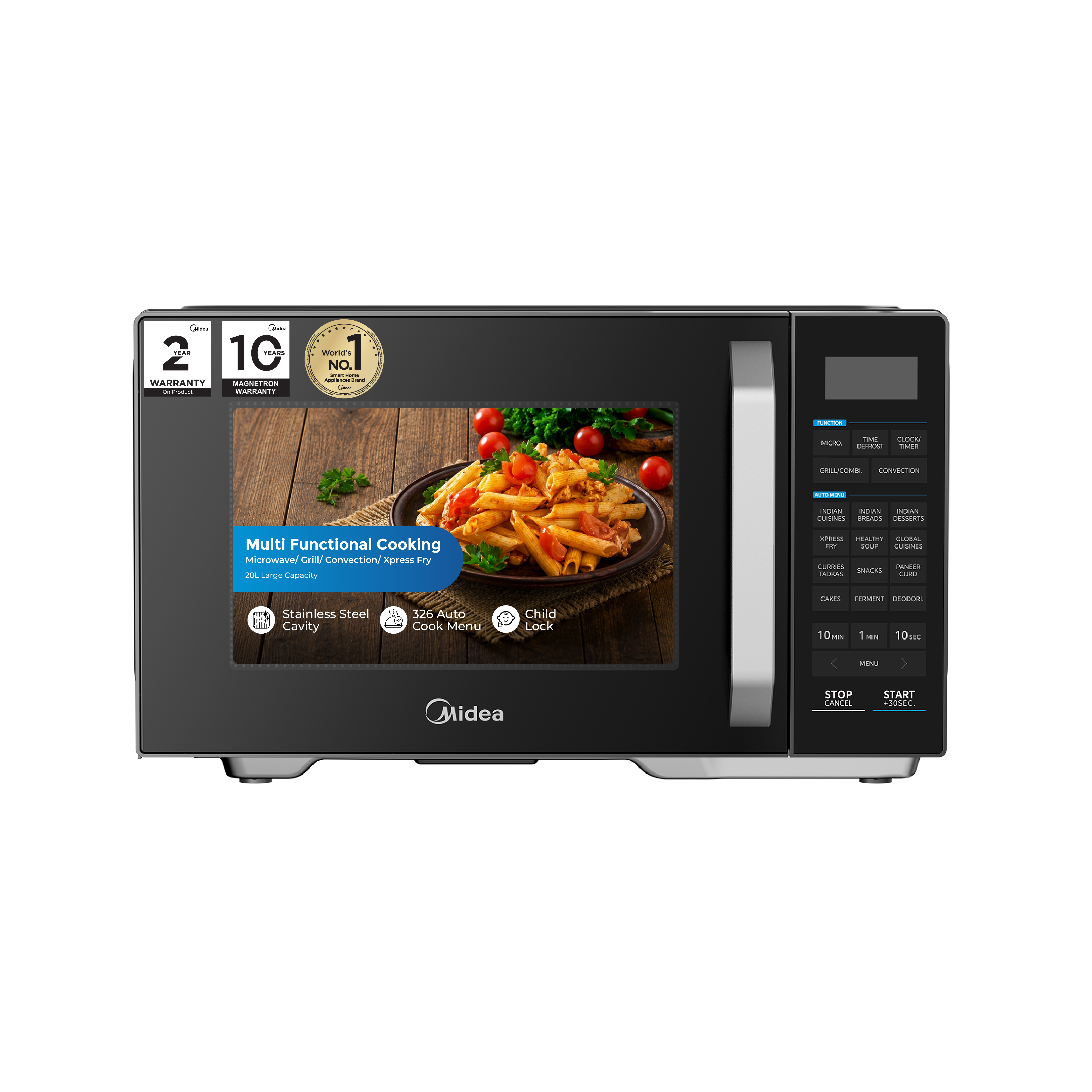 Midea India Expands Smart Kitchen Portfolio with New Range of Solo Digital and Convection Microwave Ovens