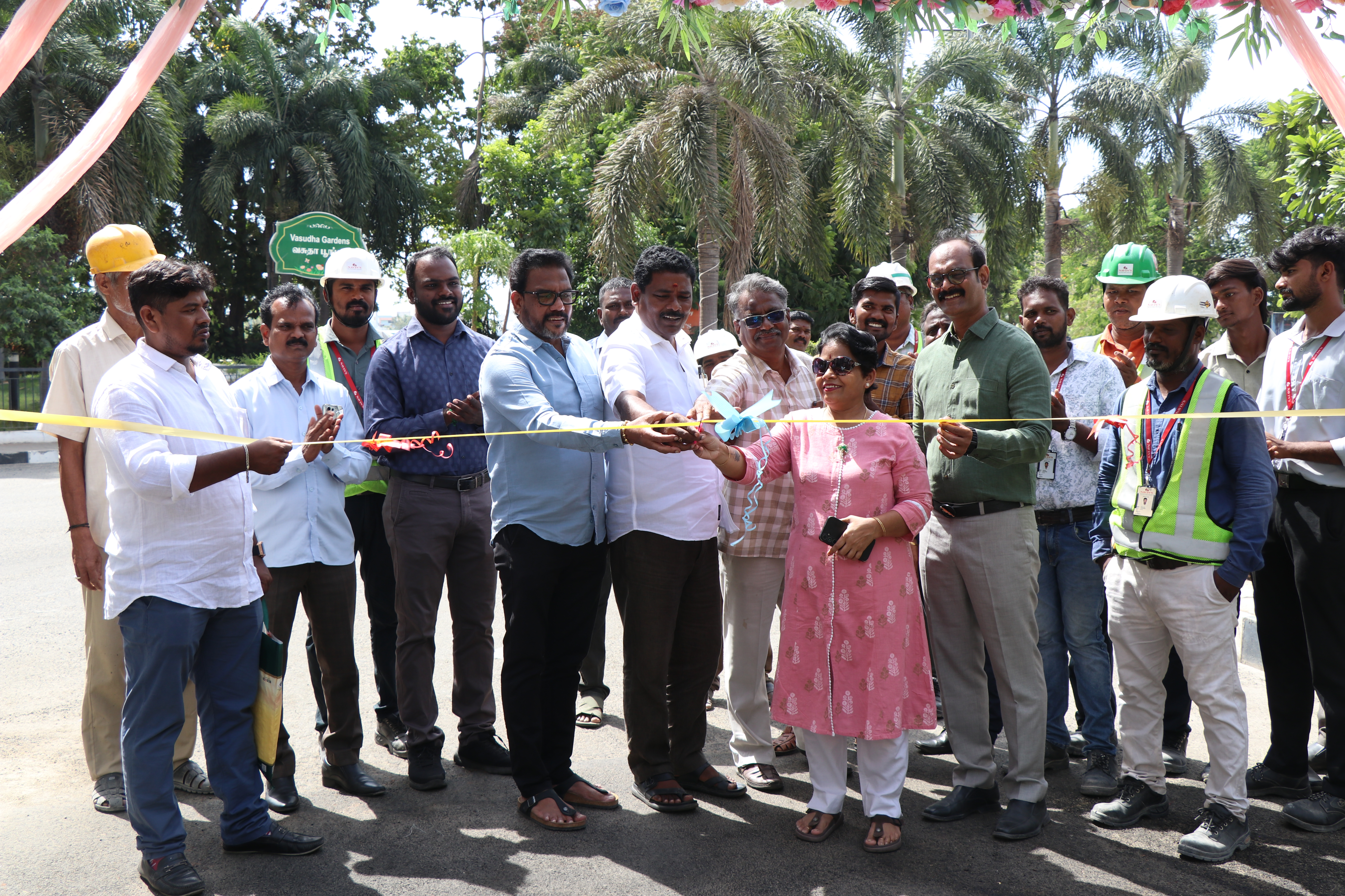 Navin's Inaugurates New Access Road Connecting Navin&rsquo;s Starwood Towers with Medavakkam Community