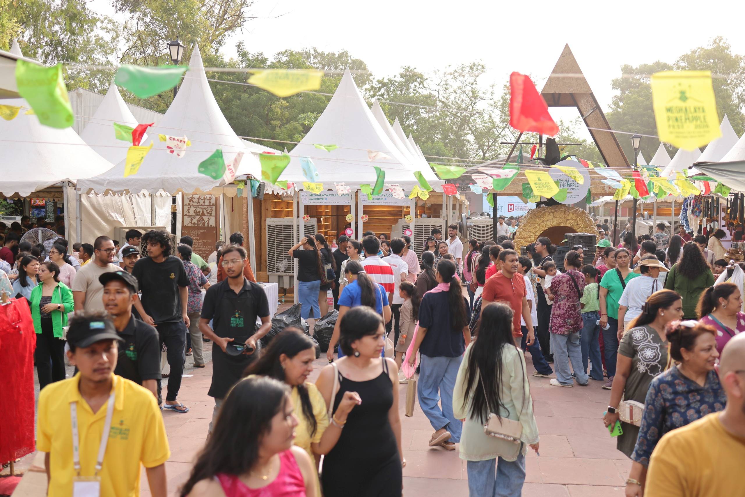 4th Meghalaya Pineapple Festival Concludes with Record 30 MT Sales, Cementing Meghalaya's Premium Pineapple Brand