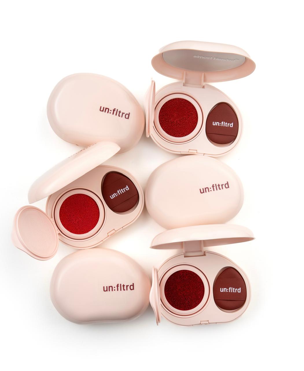 UNFLTRD launches almost blended a cushion blush designed for beauty on the move