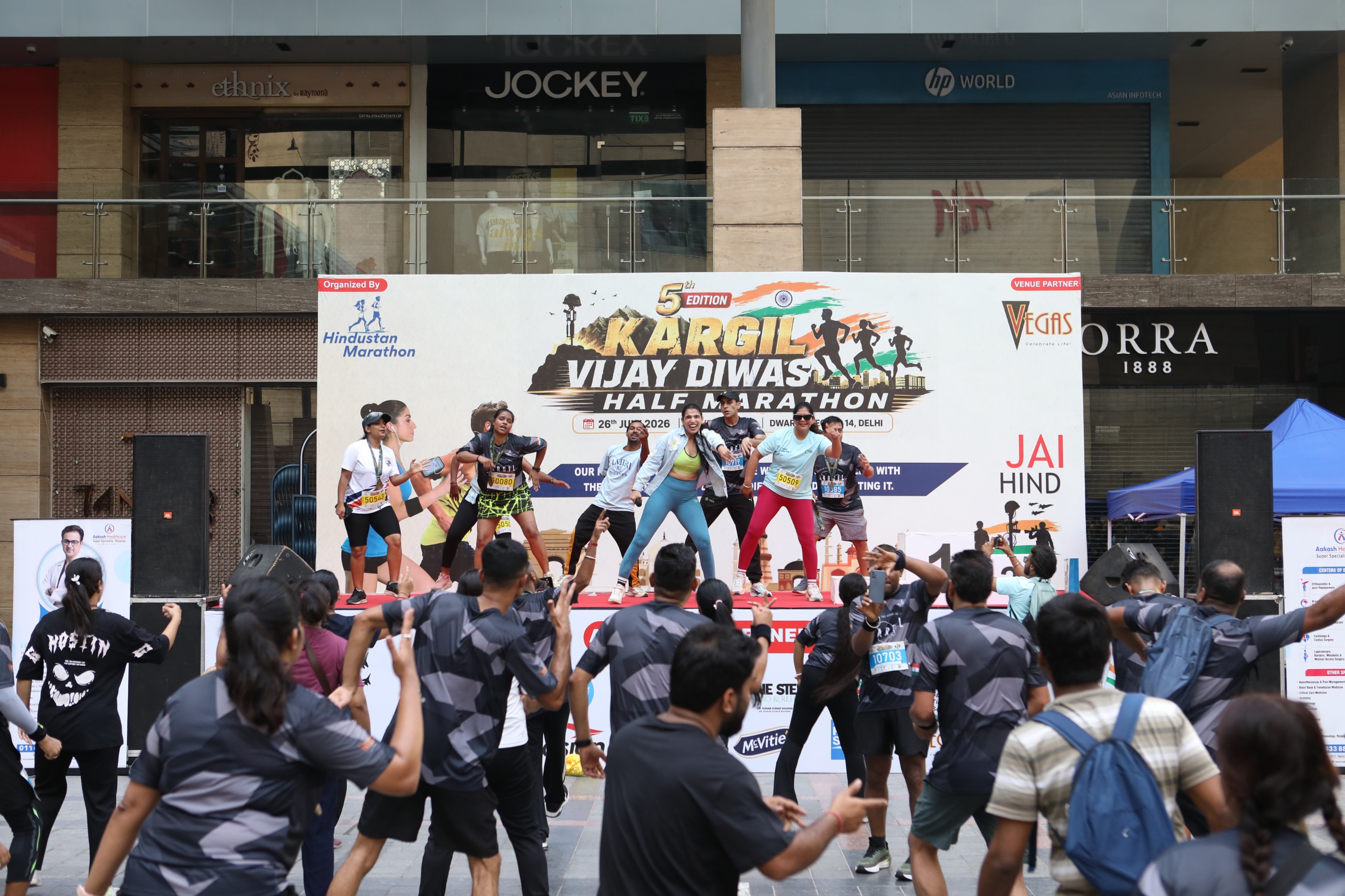 Vegas Mall Partners with the 5th Edition of Hindustan Marathon to Commemorate Kargil Vijay Diwas