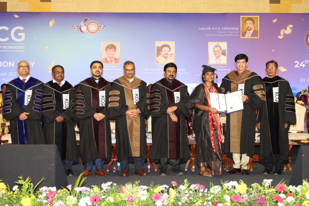 KCG College of Technology Honours 560 Graduands at 24th Graduation Ceremony