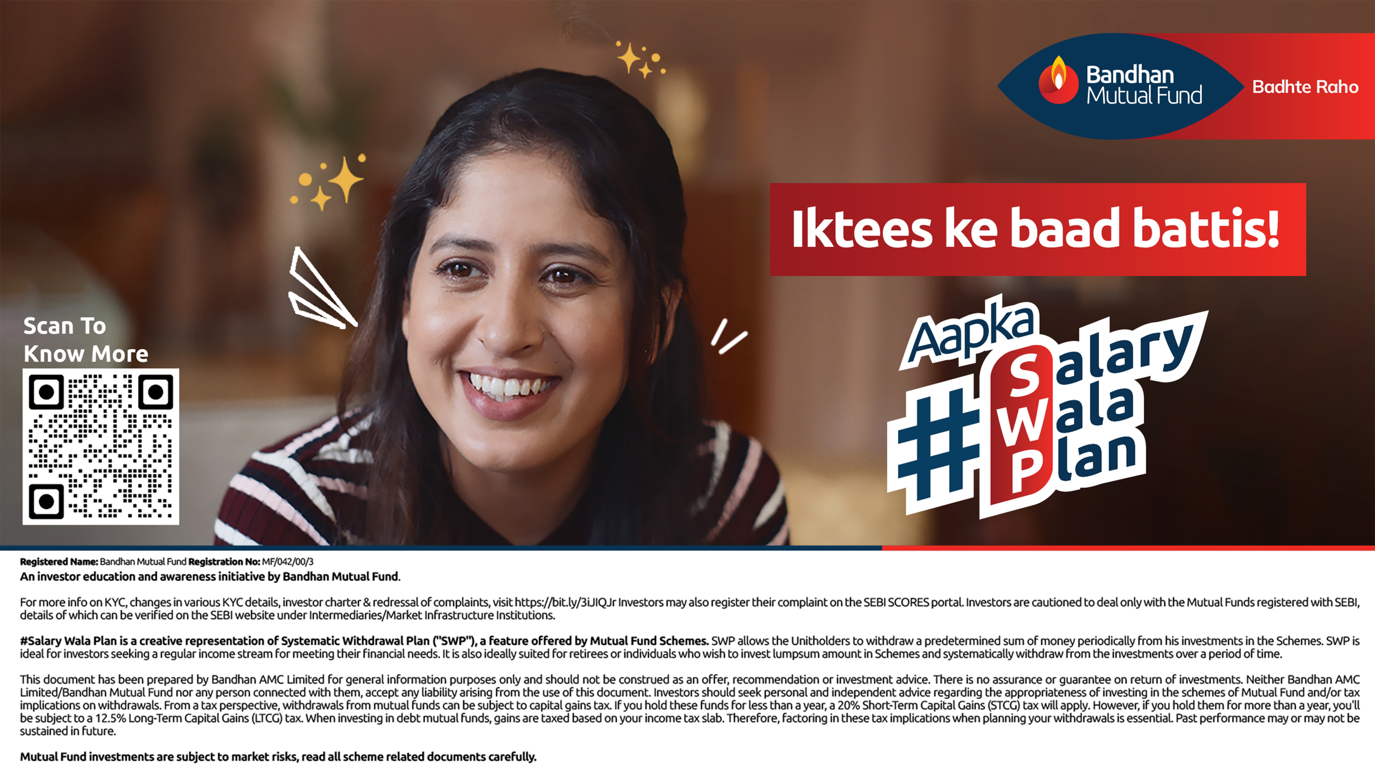 &lsquo;Battis Wali Smile' takes Bandhan Mutual Fund&rsquo;s Salary Wala Plan Story Beyond Payday Happiness