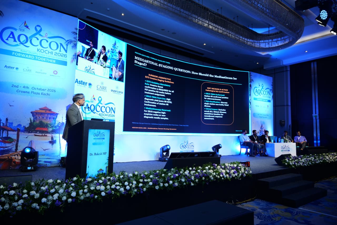 'ctDNA' to bring big changes in early cancer detection and in reducing costs; Aster Quality Care Cancer Conclave begins in Kochi