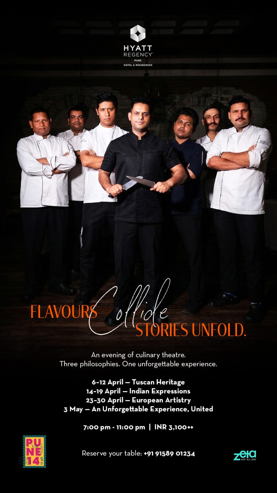Chef’s Culinary Showdown at Hyatt Regency Pune: A Tale of Three Kitchens