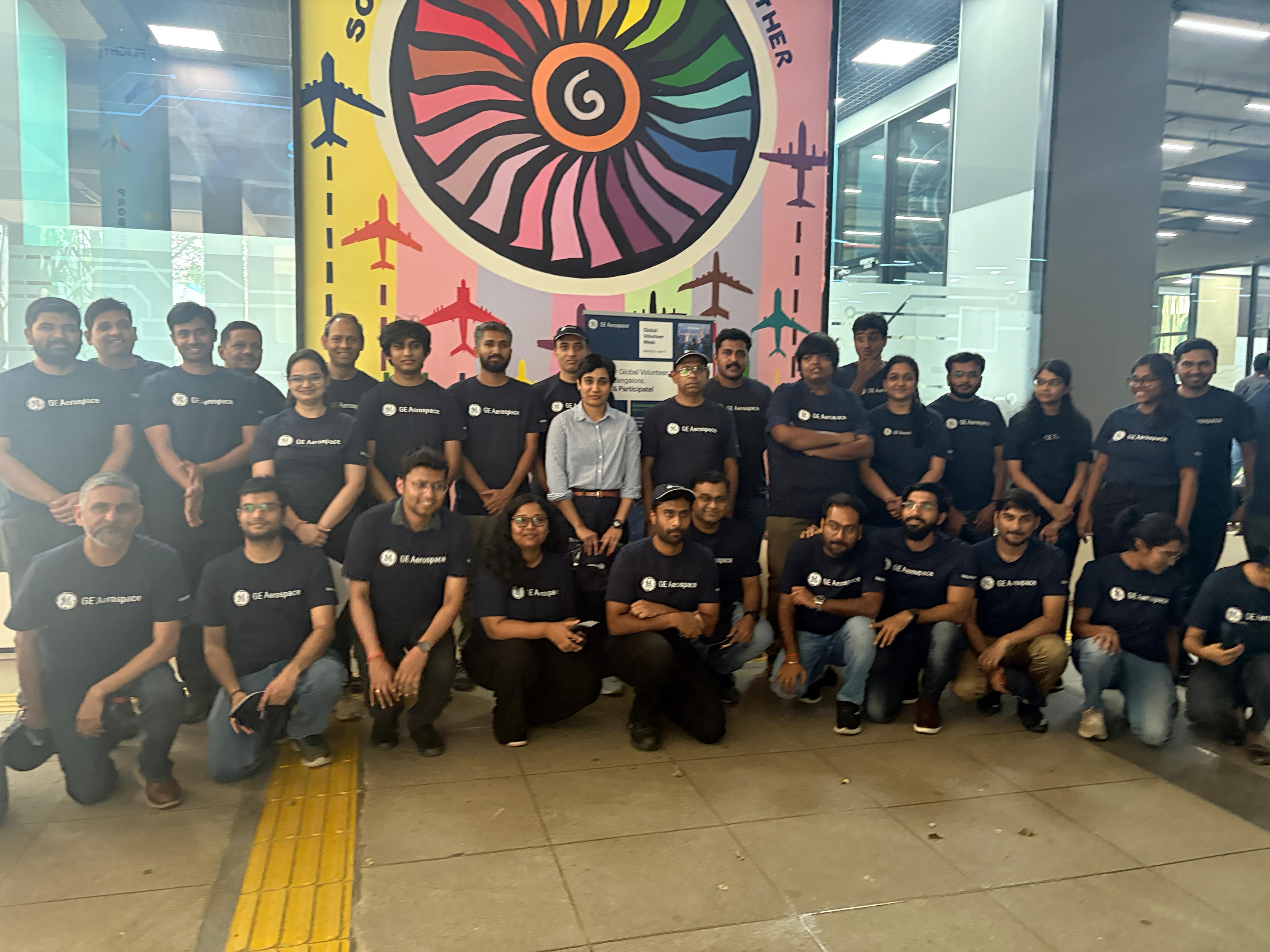 GE Aerospace Global Volunteering Week - Commitment to supporting local communities