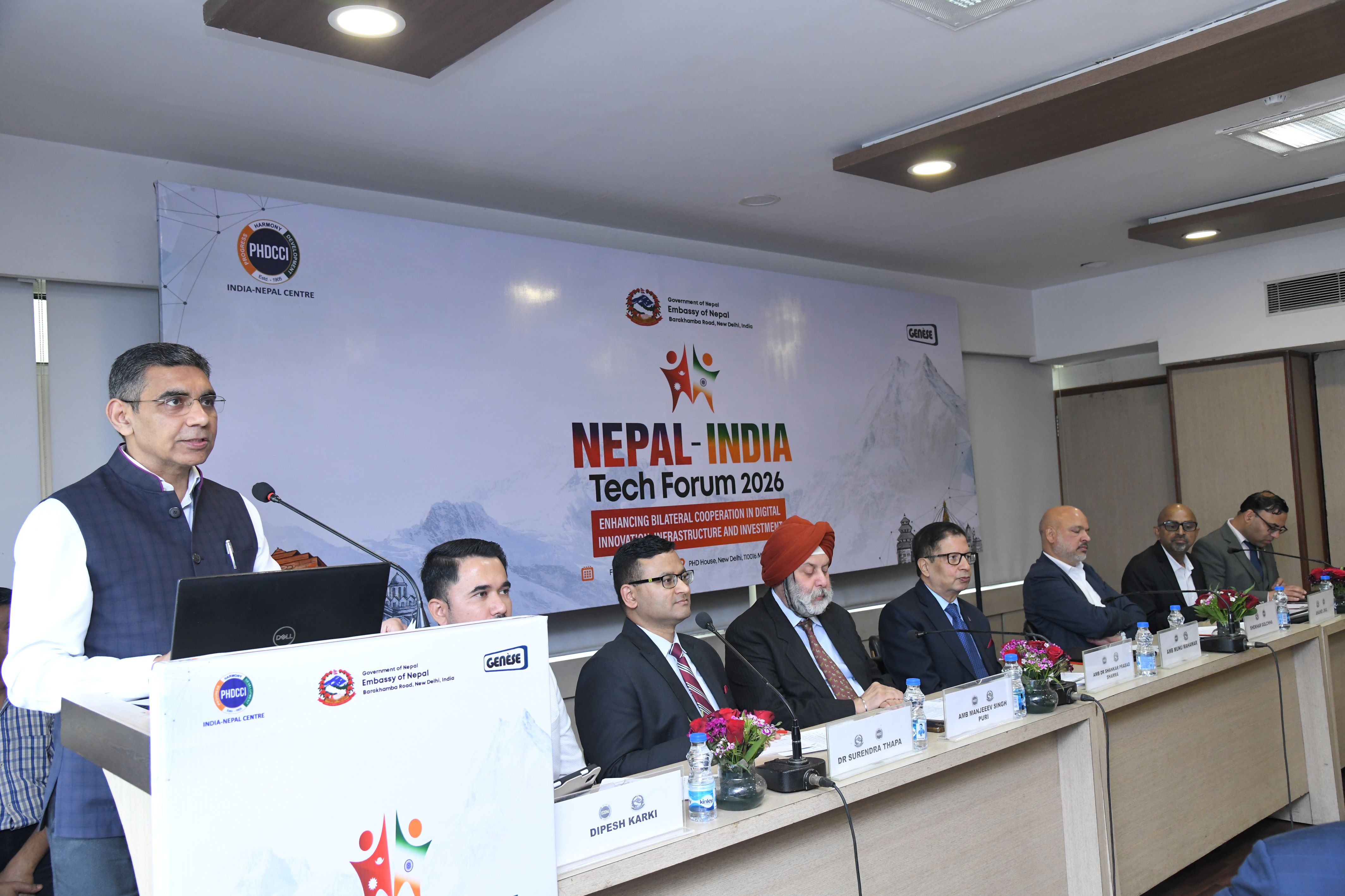 &ldquo;Nepal-India Tech Forum 2026&rdquo; Organised in New Delhi, for&nbsp;Enhancing Bilateral Cooperation in Digital Innovation, Infrastructure and Investment