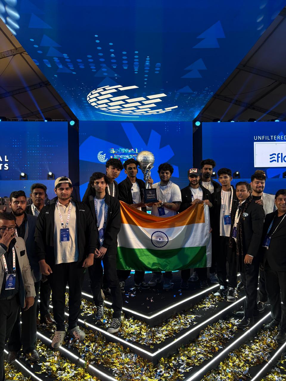 India Clinches Gold and World Championship at the Global Esports Games