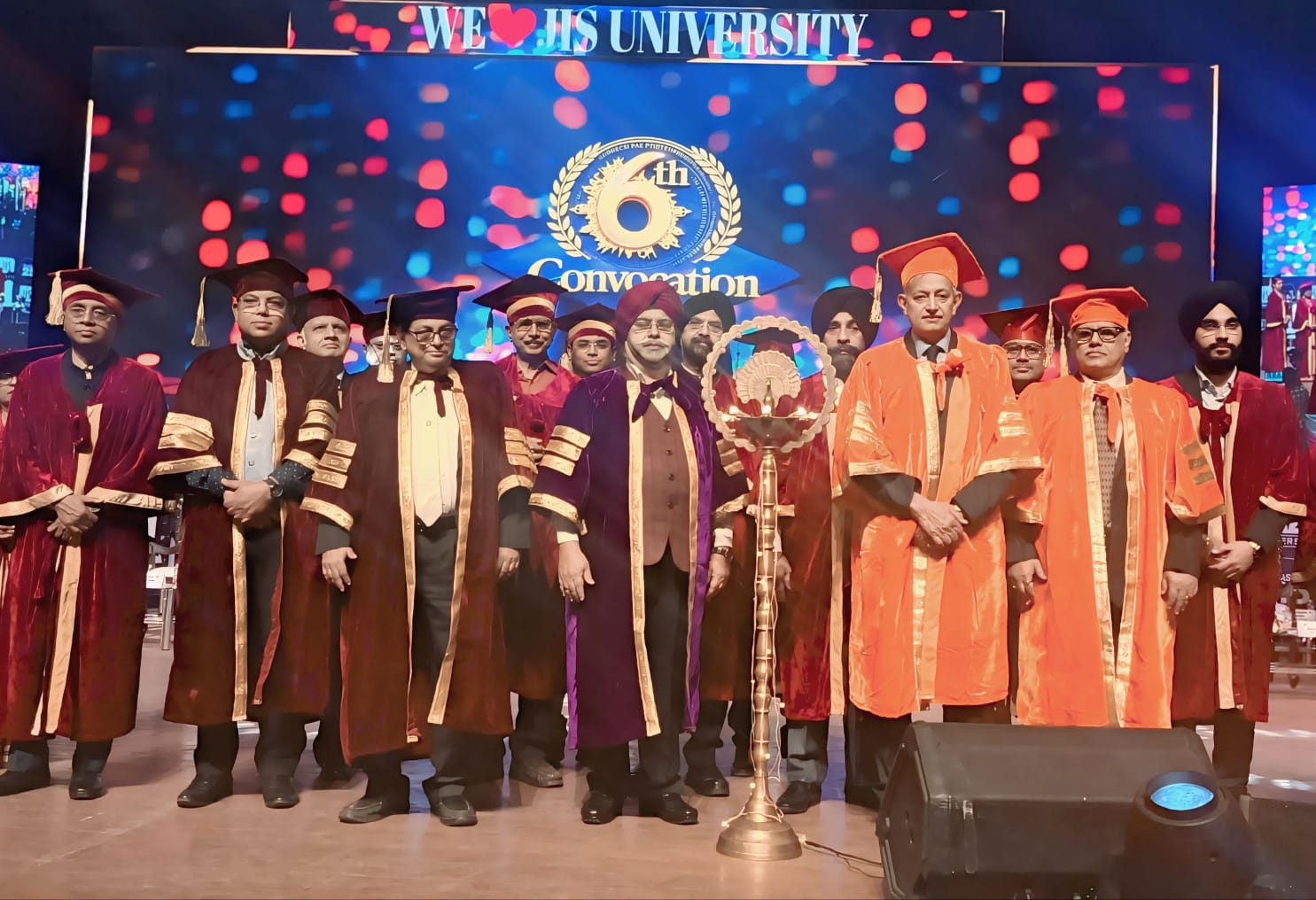 JIS University Celebrates Academic Excellence at 6th Convocation; 1,450 Degrees and Diplomas Conferred