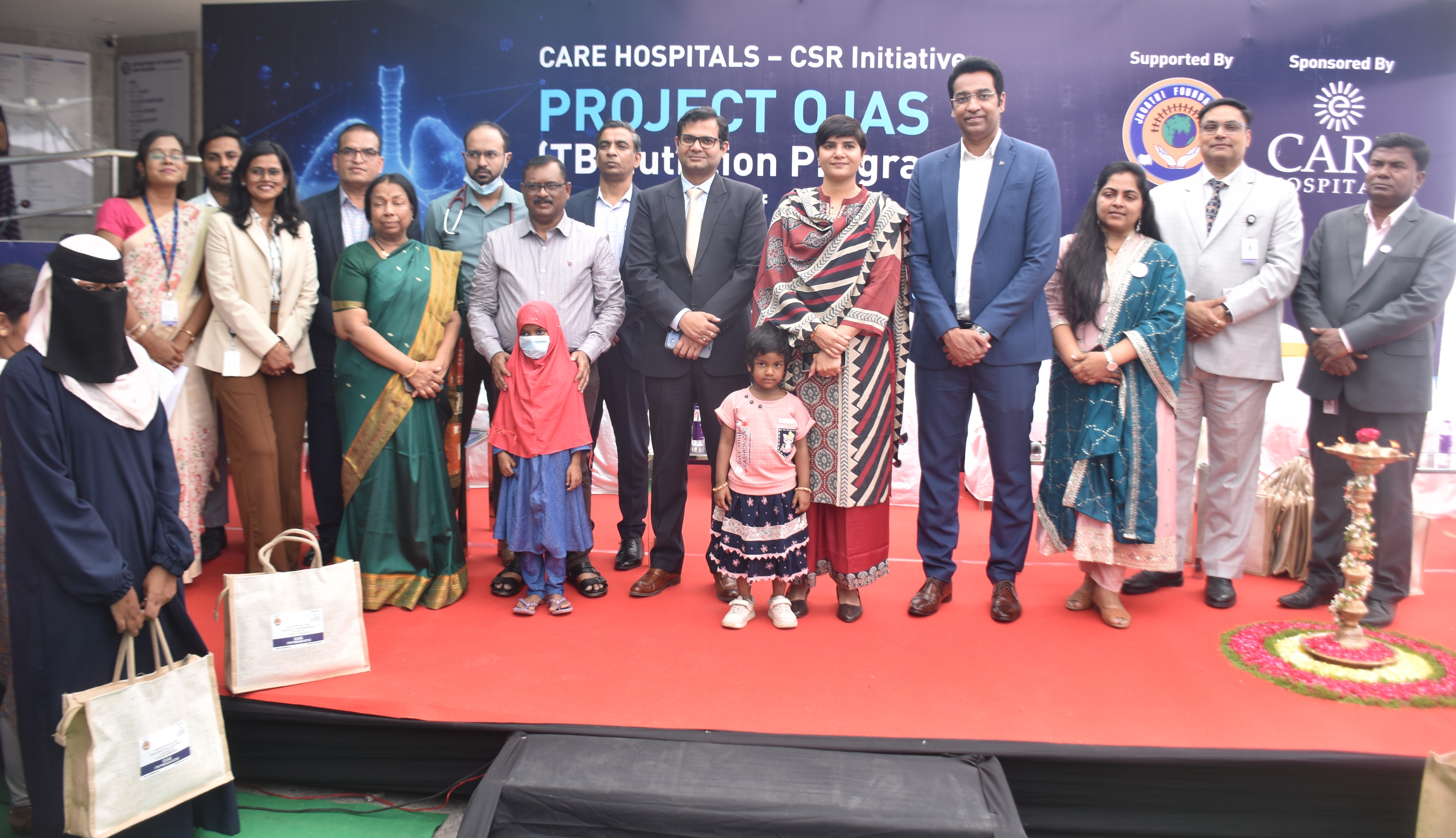 CARE Hospitals in Association with Jagathi Foundation Launches Flagship CSR Initiative &ldquo;Project OJAS&rdquo; to Support TB Patients
