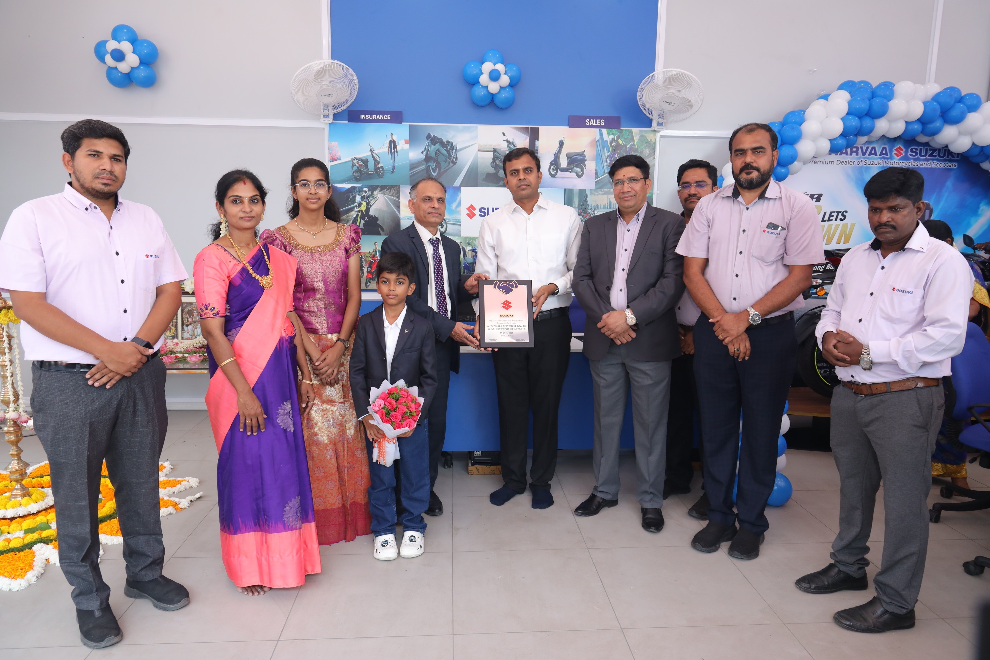 Suzuki Motorcycle India inaugurates &lsquo;Best Value&rsquo; dealership in Coimbatore