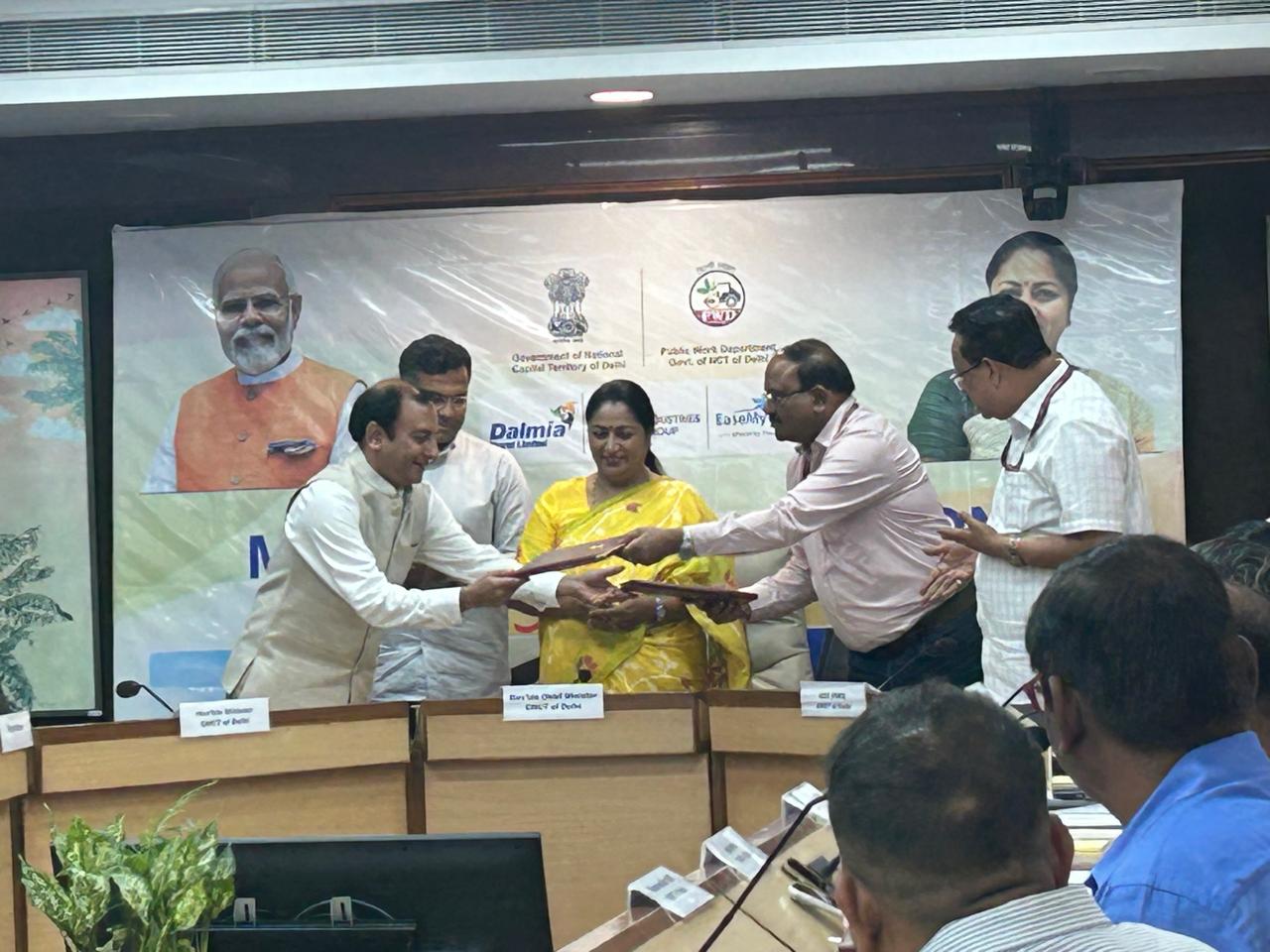 Dalmia Bharat Partners with Delhi PWD to Transform Under-Flyover Spaces into Sustainable Urban Hubs