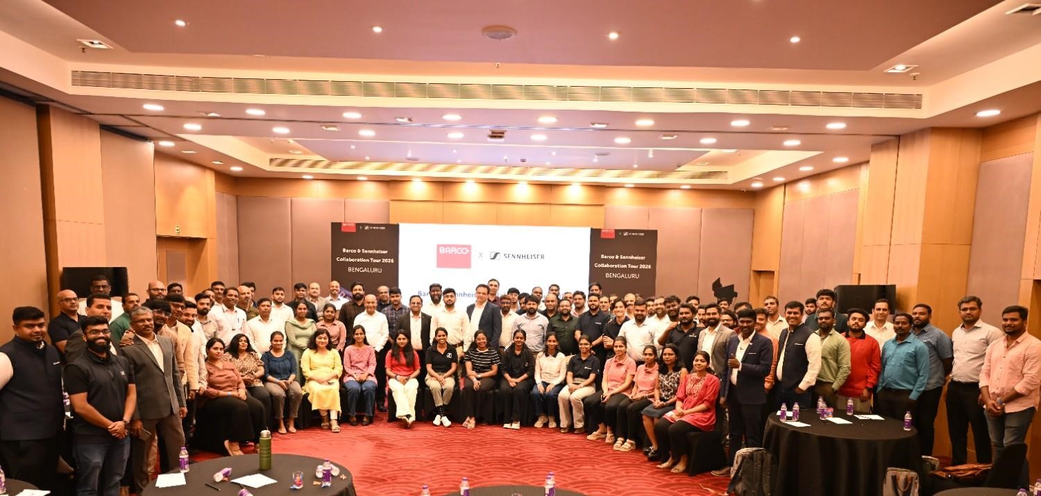 Sennheiser and Barco Drive Seamless Hybrid Collaboration in India with Multi-City Tour