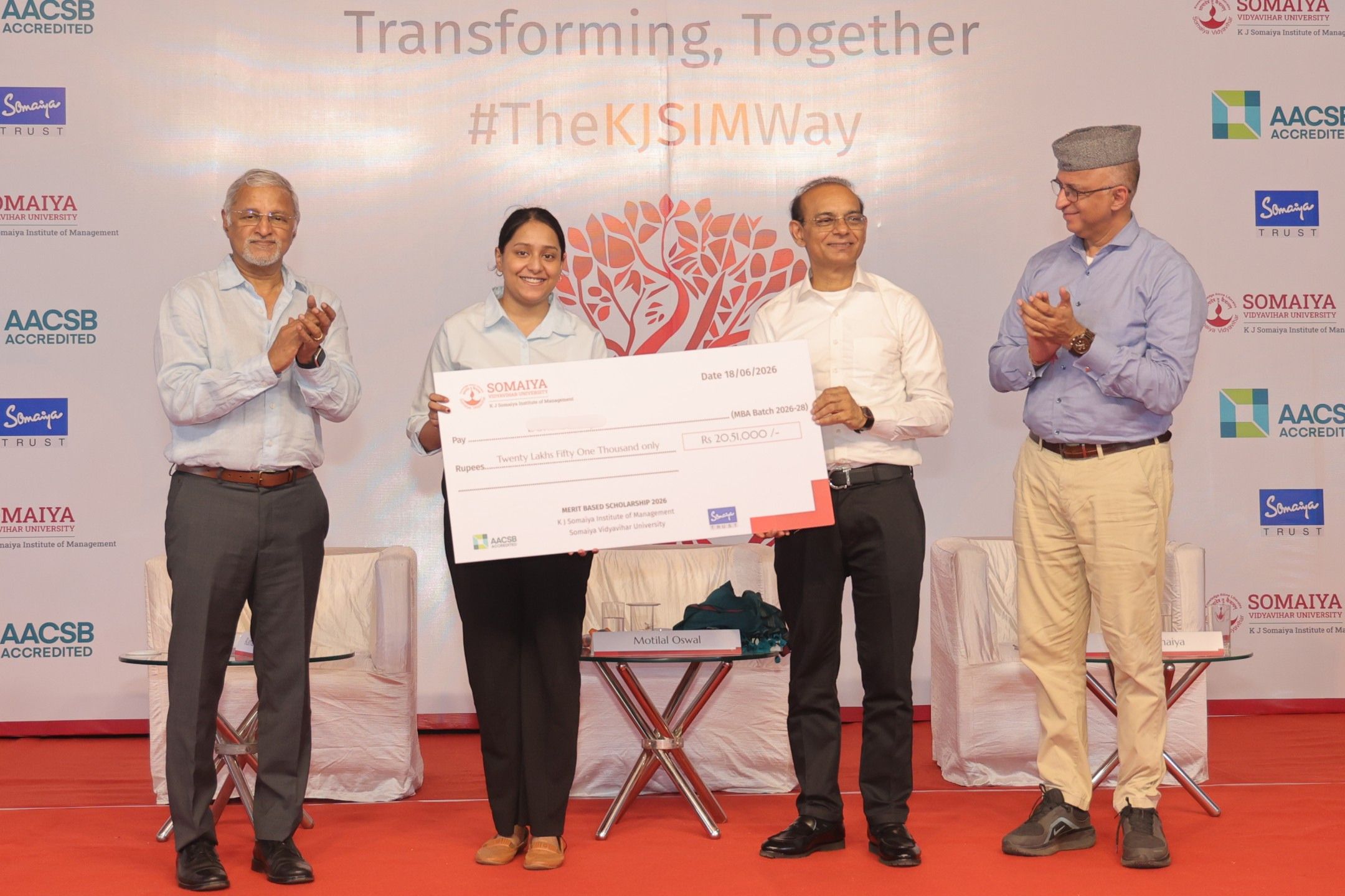 K J Somaiya Institute of Management Welcomes MBA Class of 2026-2028