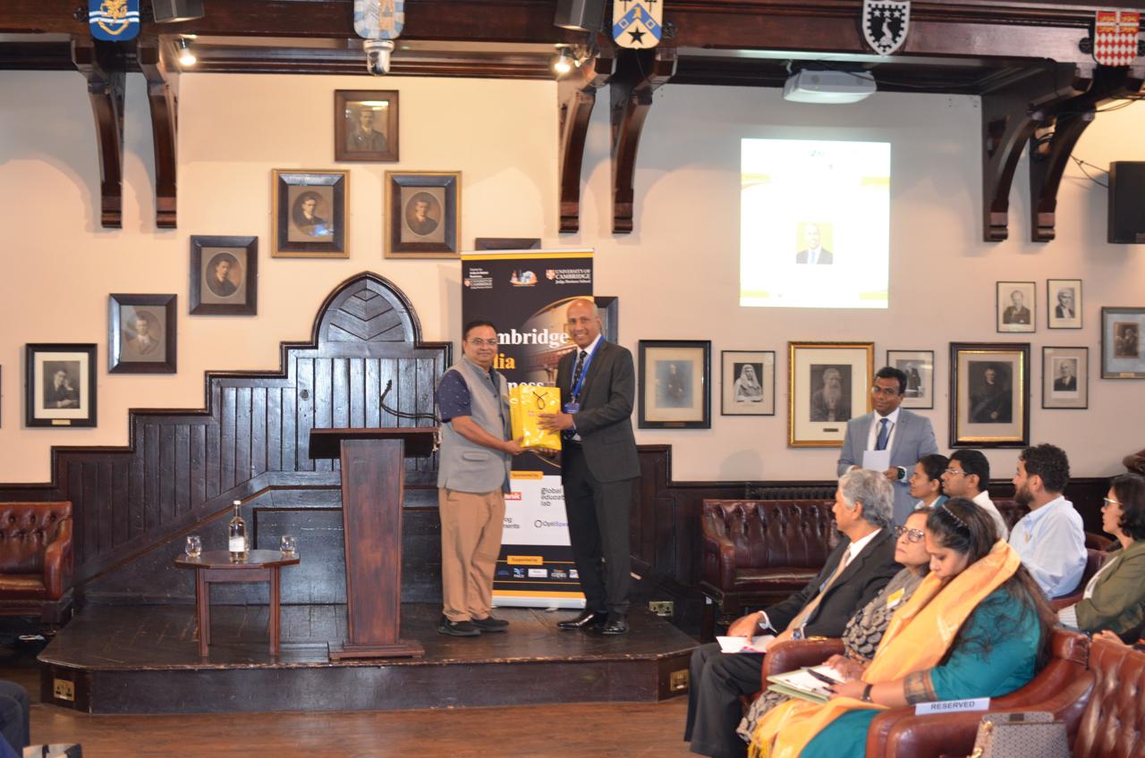 Cambridge Judge Business School Recognises FUEL Founder Dr. Ketan Deshpande for Outstanding Contribution and Philanthropic Impact