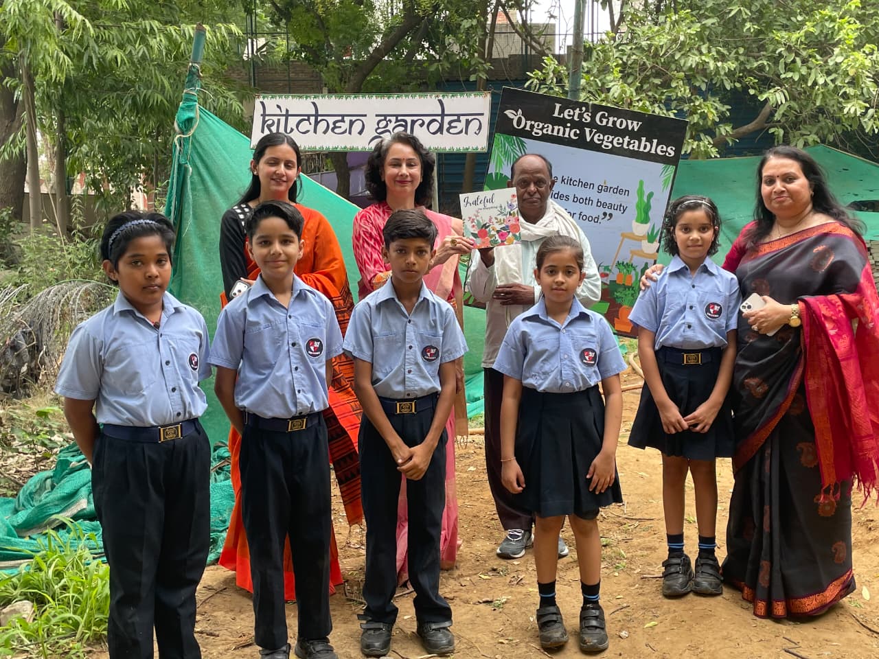 KIIT World School Inspires Young Environmentalists Through Plantation Drive