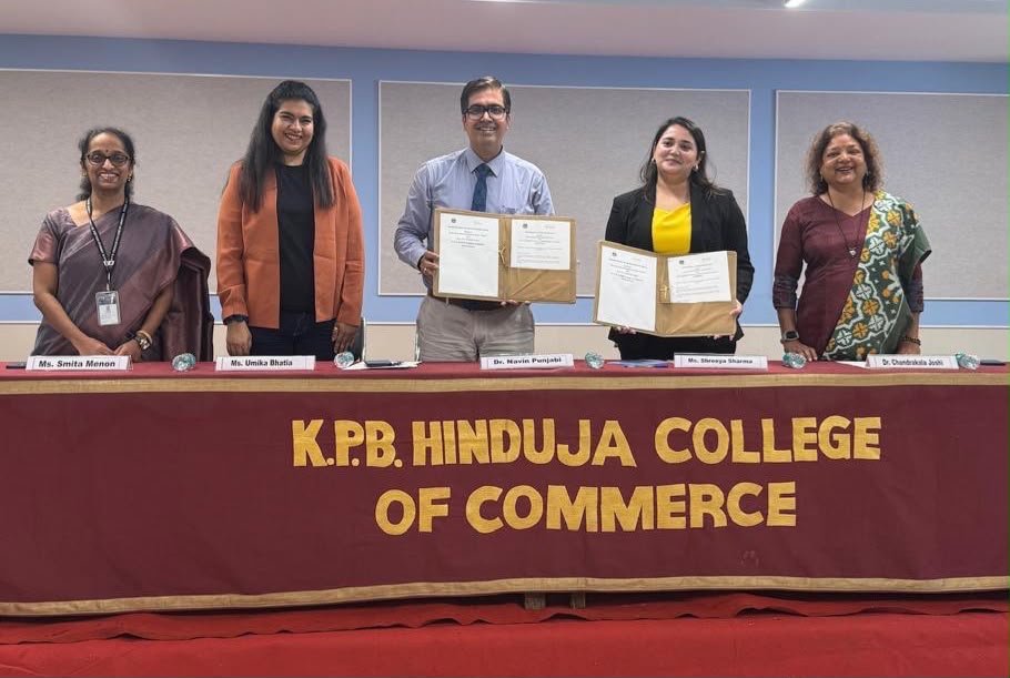 K. P. B. Hinduja College Signs MOU with Hult International Business School to Advance Global Learning