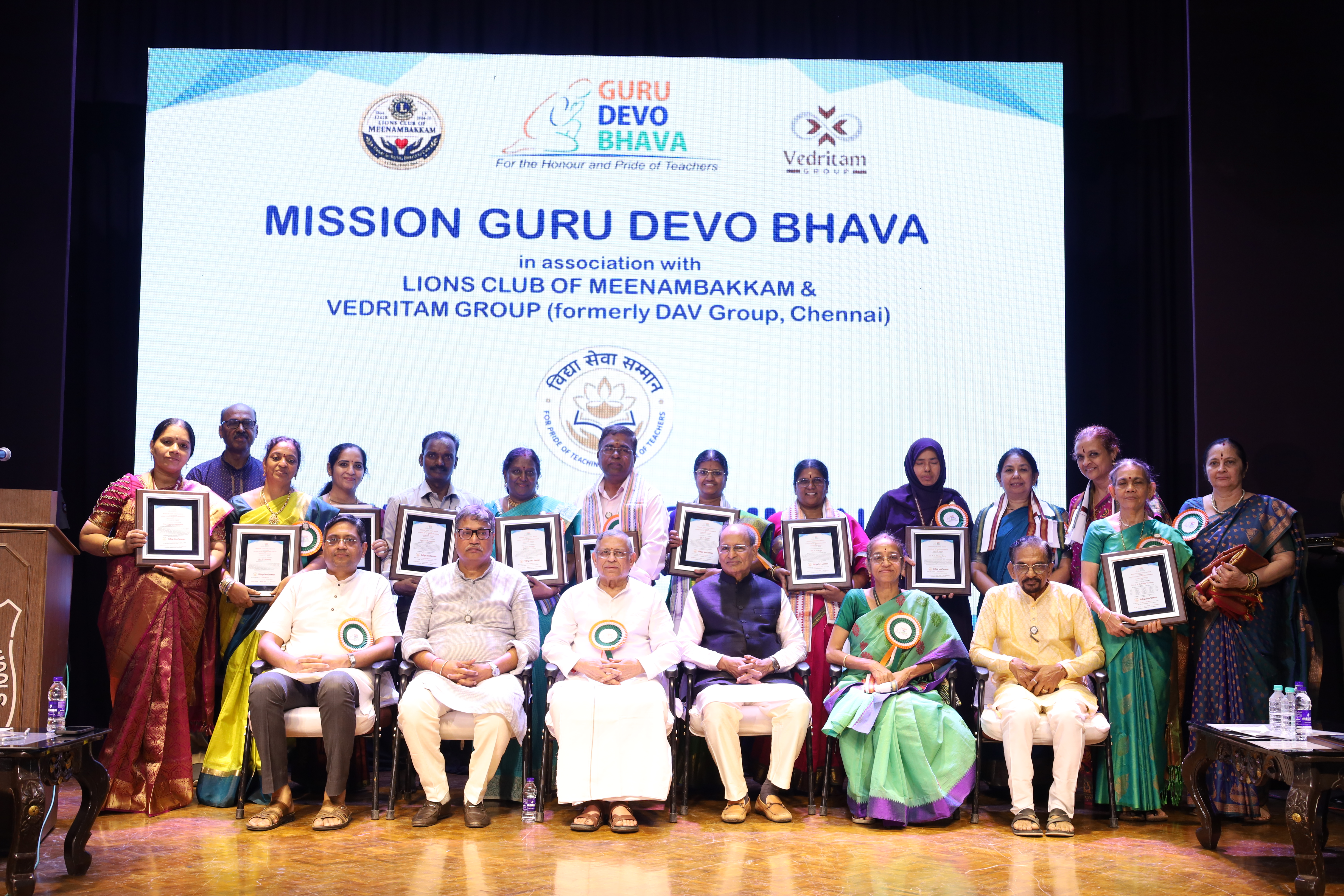 Vidhya Seva Samman 2026 Honours 10 Outstanding Teachers of Chennai with ₹50,000 Prize and Citation of Honour