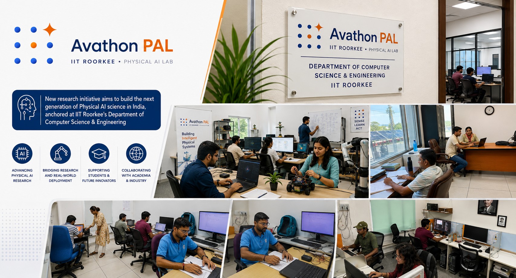IIT Roorkee and Avathon Announce Plans to Establish the Avathon Physical AI Lab to Advance Autonomy for the Industrial Economy