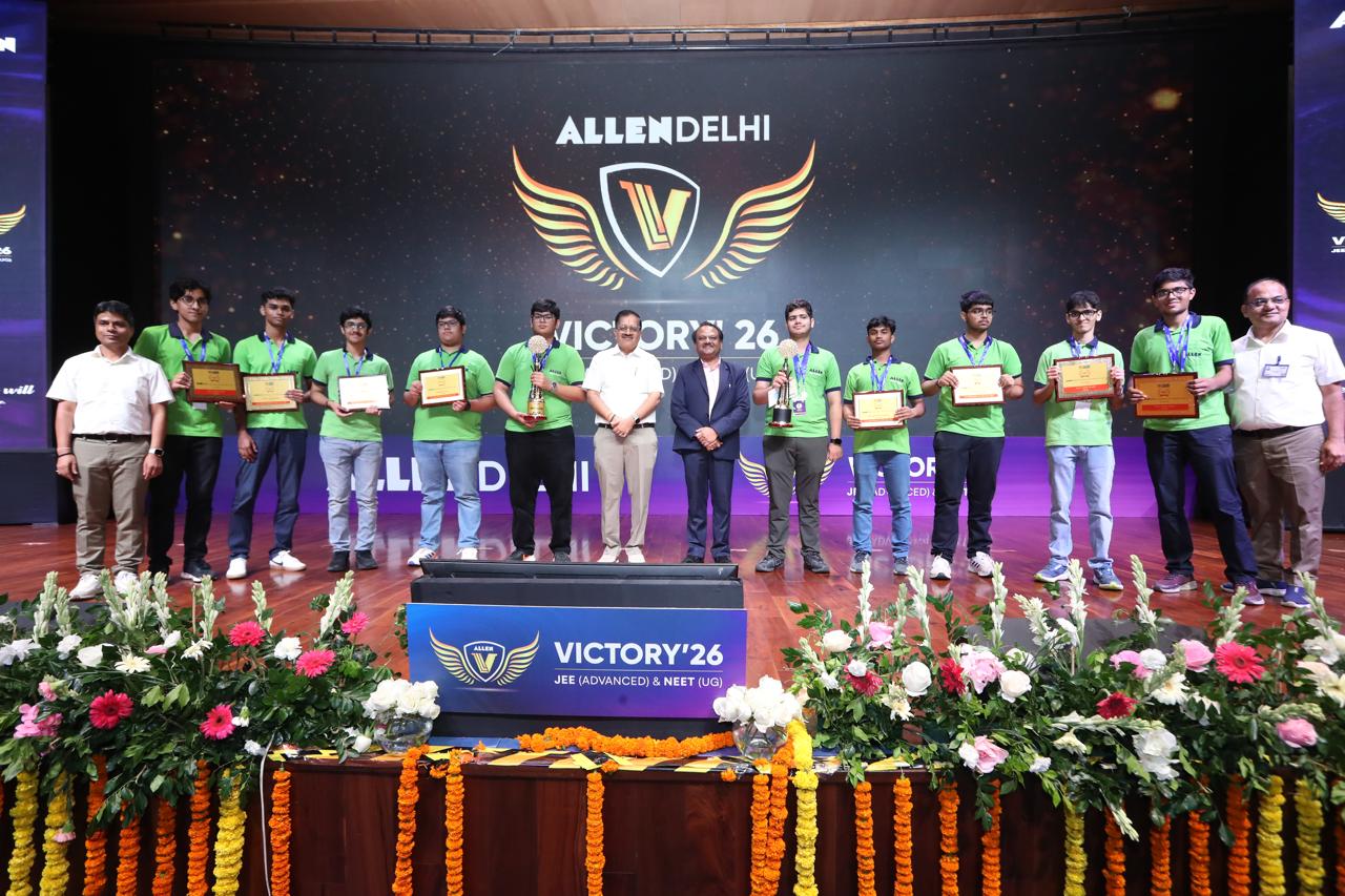 Allen Delhi Celebrates Success; JEE, NEET, and Olympiad Achievers Honoured
