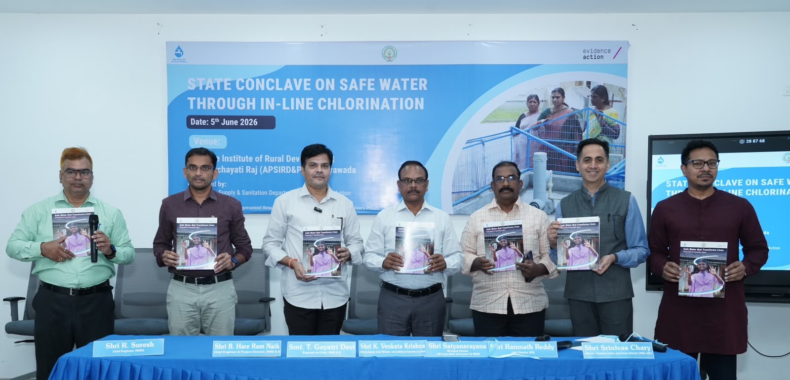 Andhra Pradesh Reaffirms Commitment to Scale Safe Drinking Water through In-Line Chlorination at State Conclave in Vijayawada