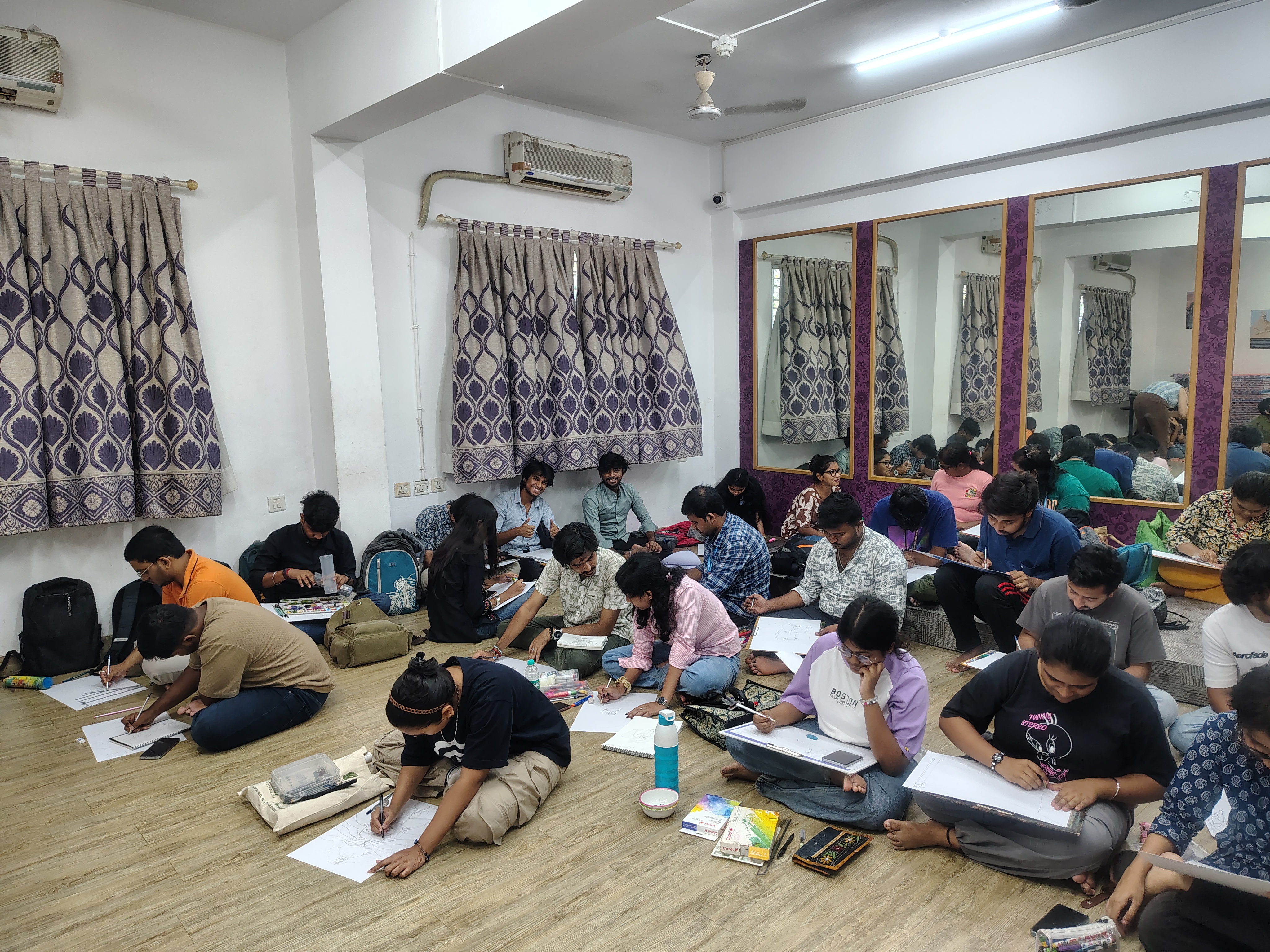 Bhawanipur Global Campus Hosts IMAGINELAND for Emerging Concept Artists