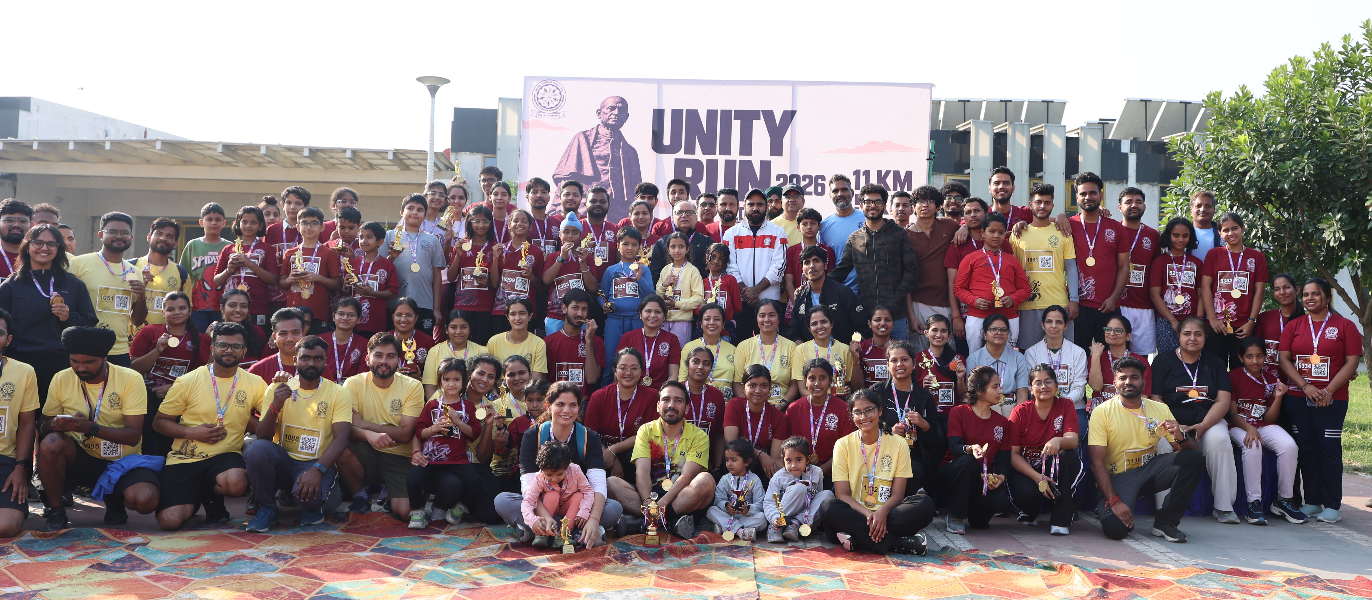 IIT Ropar&rsquo;s 8th Unity Run Draws Around 1,000 Participants