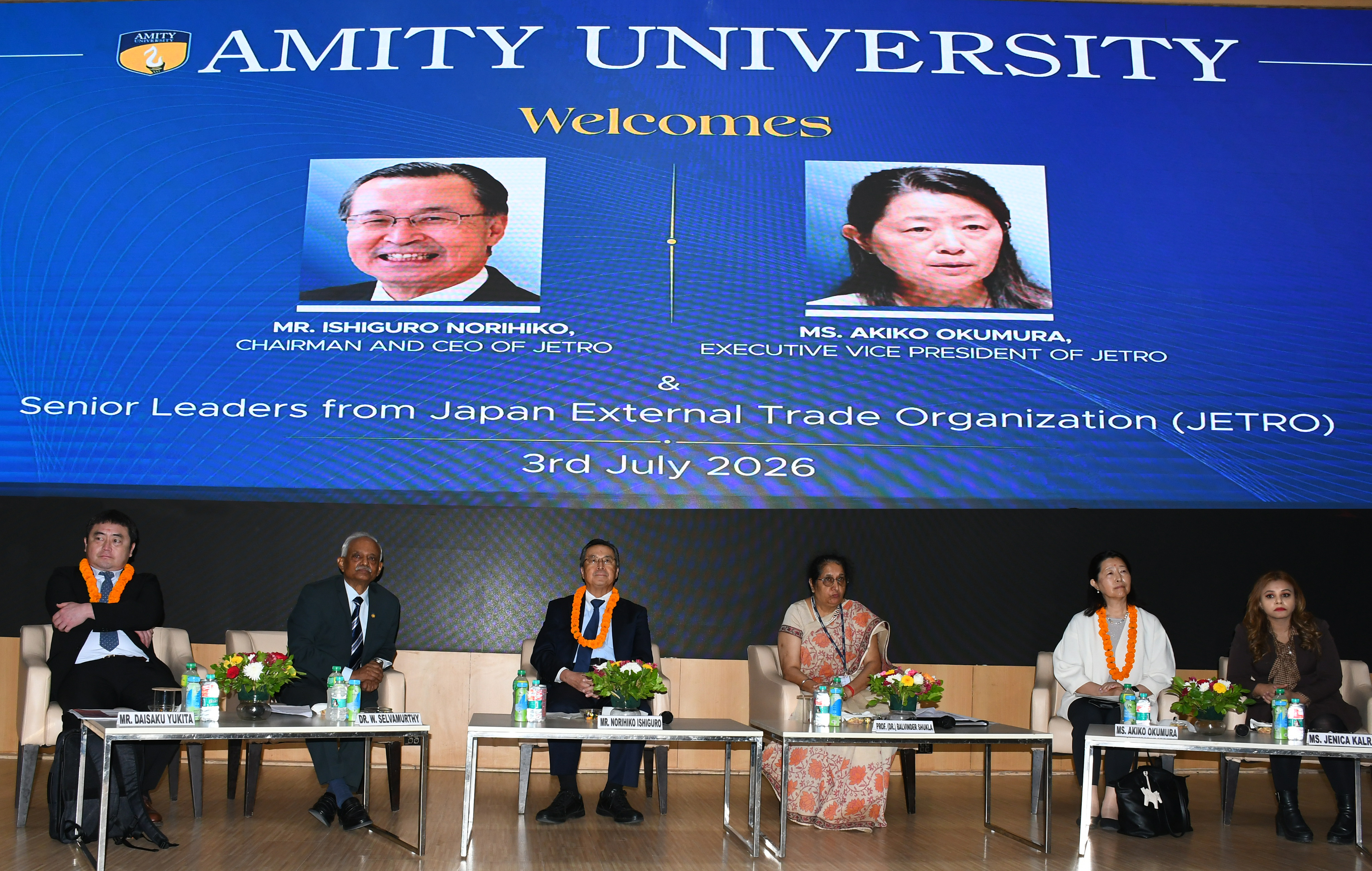Senior Leadership from JETRO visits Amity University, reinforcing India&ndash;Japan Collaboration in Higher Education and Innovation