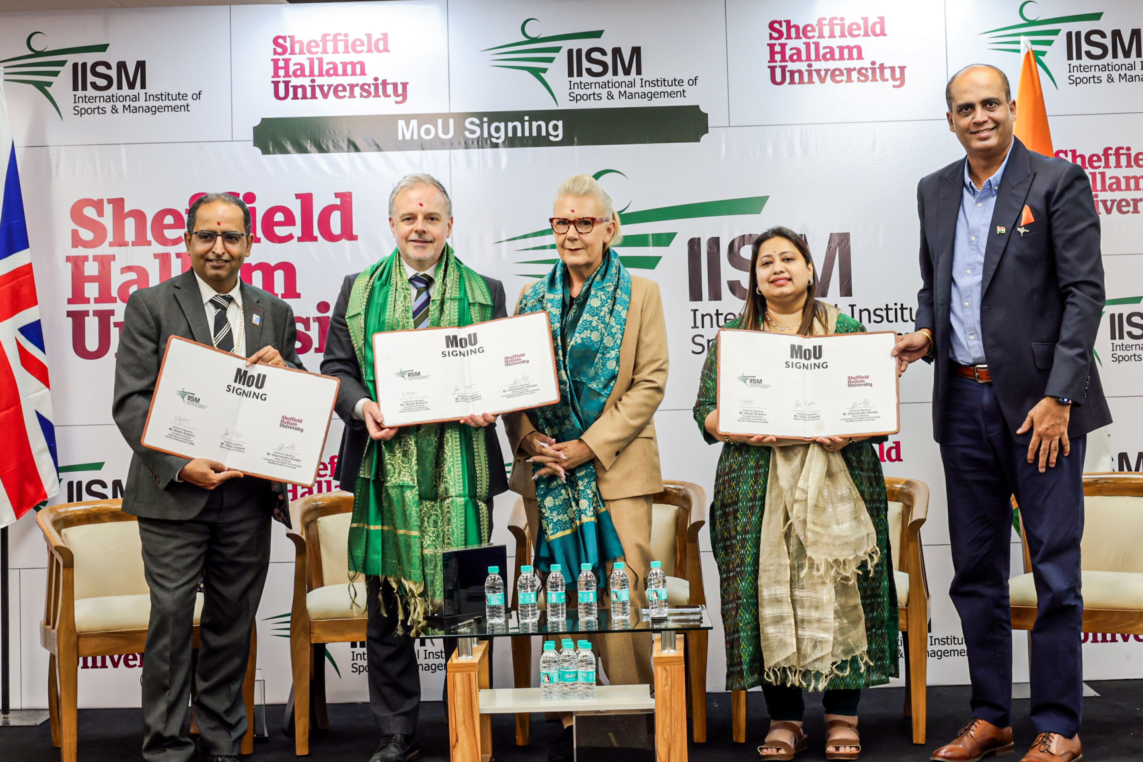+ Picture: Sheffield Hallam University and IISM to strengthen UK–India academic collaboration