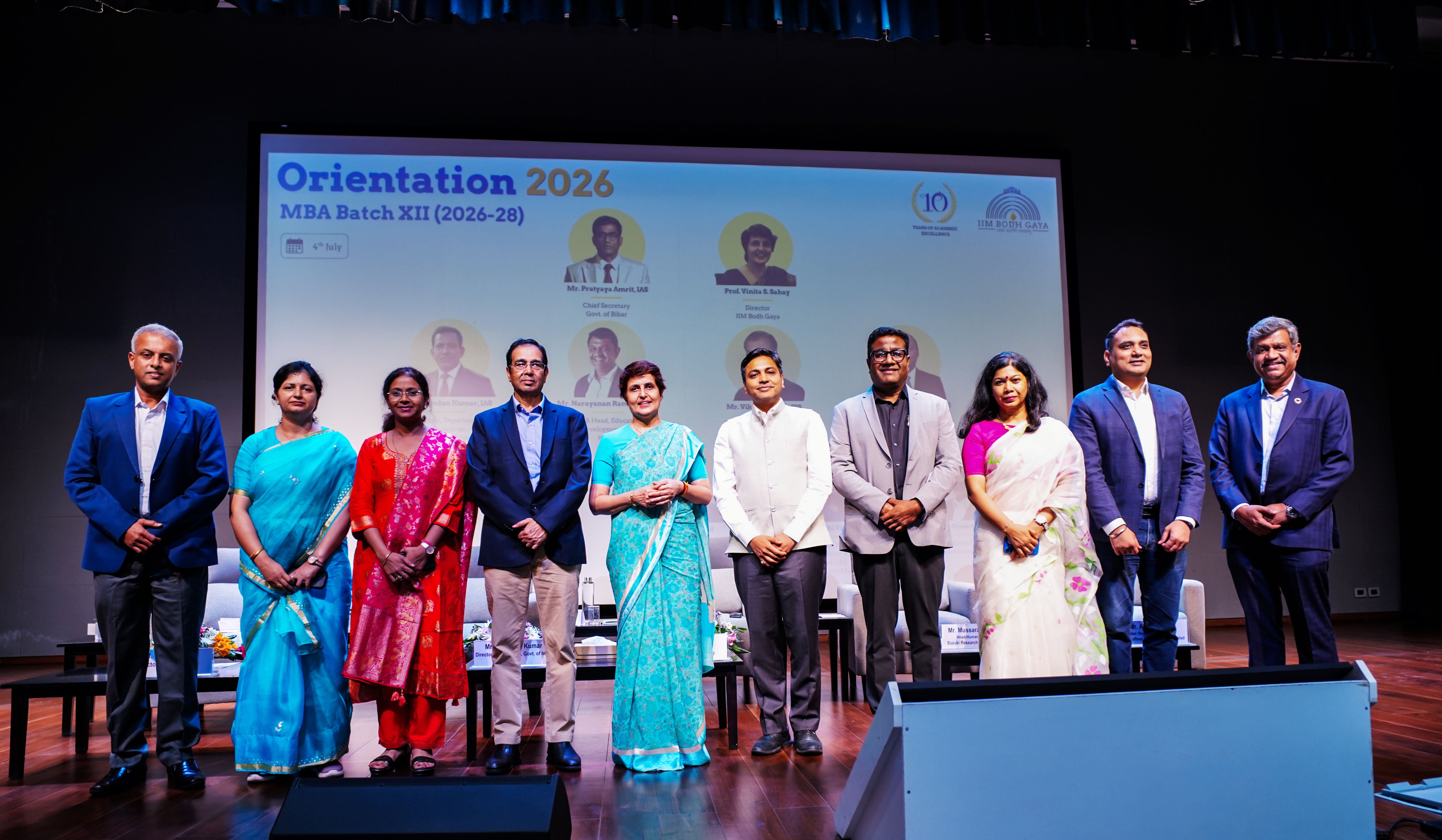 IIM Bodh Gaya Welcomes its Newest Cohort of 591 Students and Scholars at Orientation Programme 2026