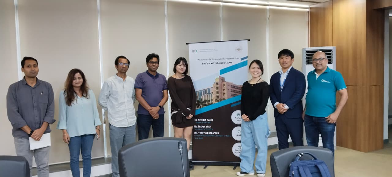 IIIT Delhi Explores Academic Collaboration with Japanese Delegation under Edu-Tabi Initiative