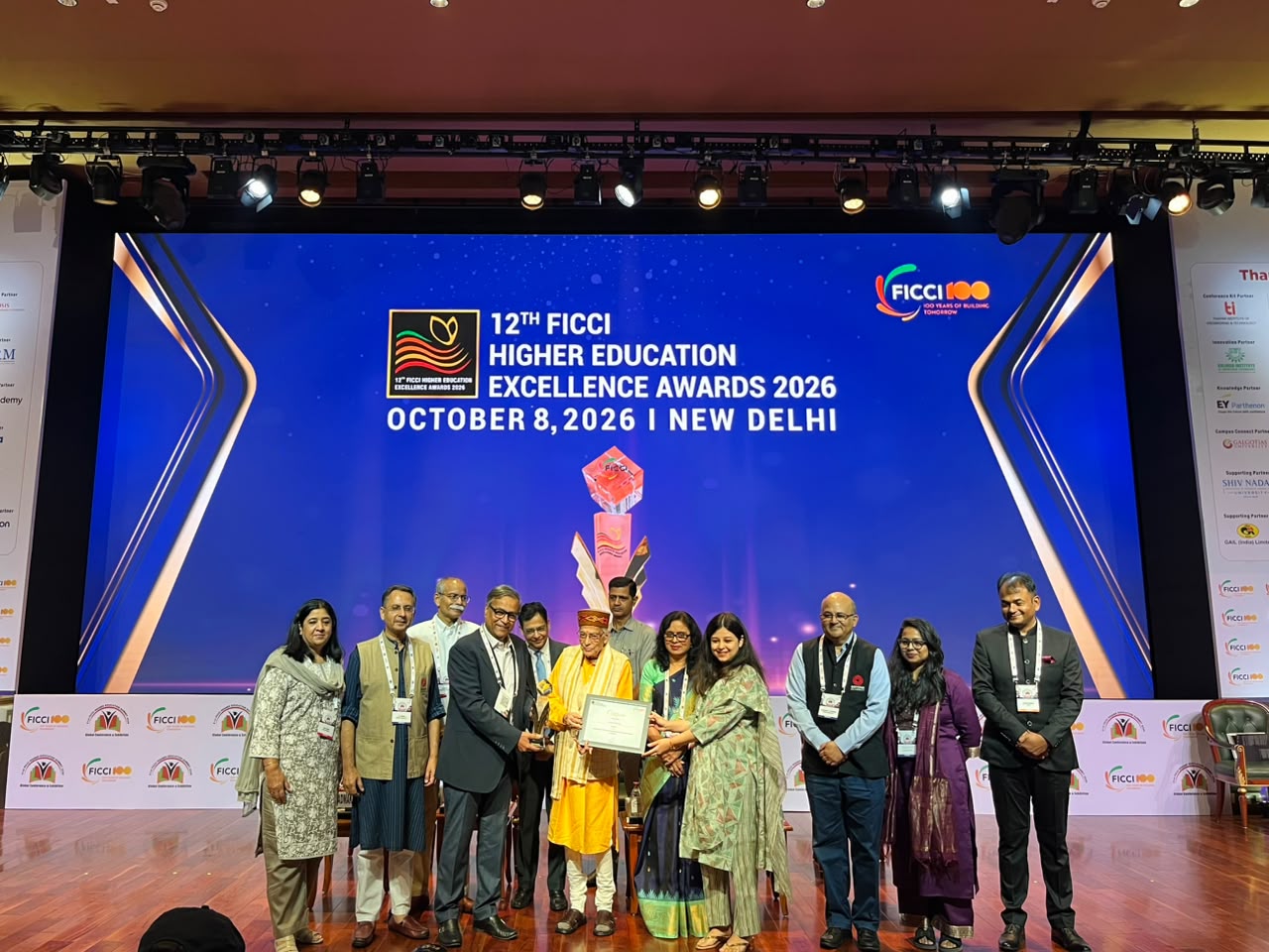 Ashoka University Wins Two FICCI Excellence Awards; VC Rishikesha T. Krishnan Named Personality of the Year