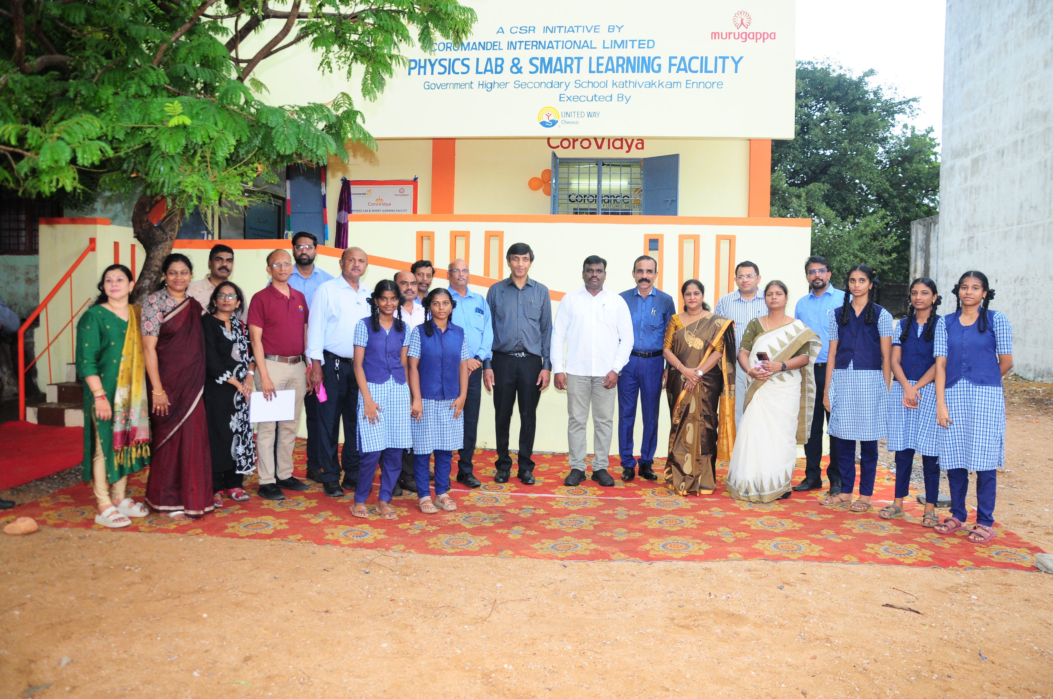 Coromandel International strengthens education infrastructure across government schools in Ennore