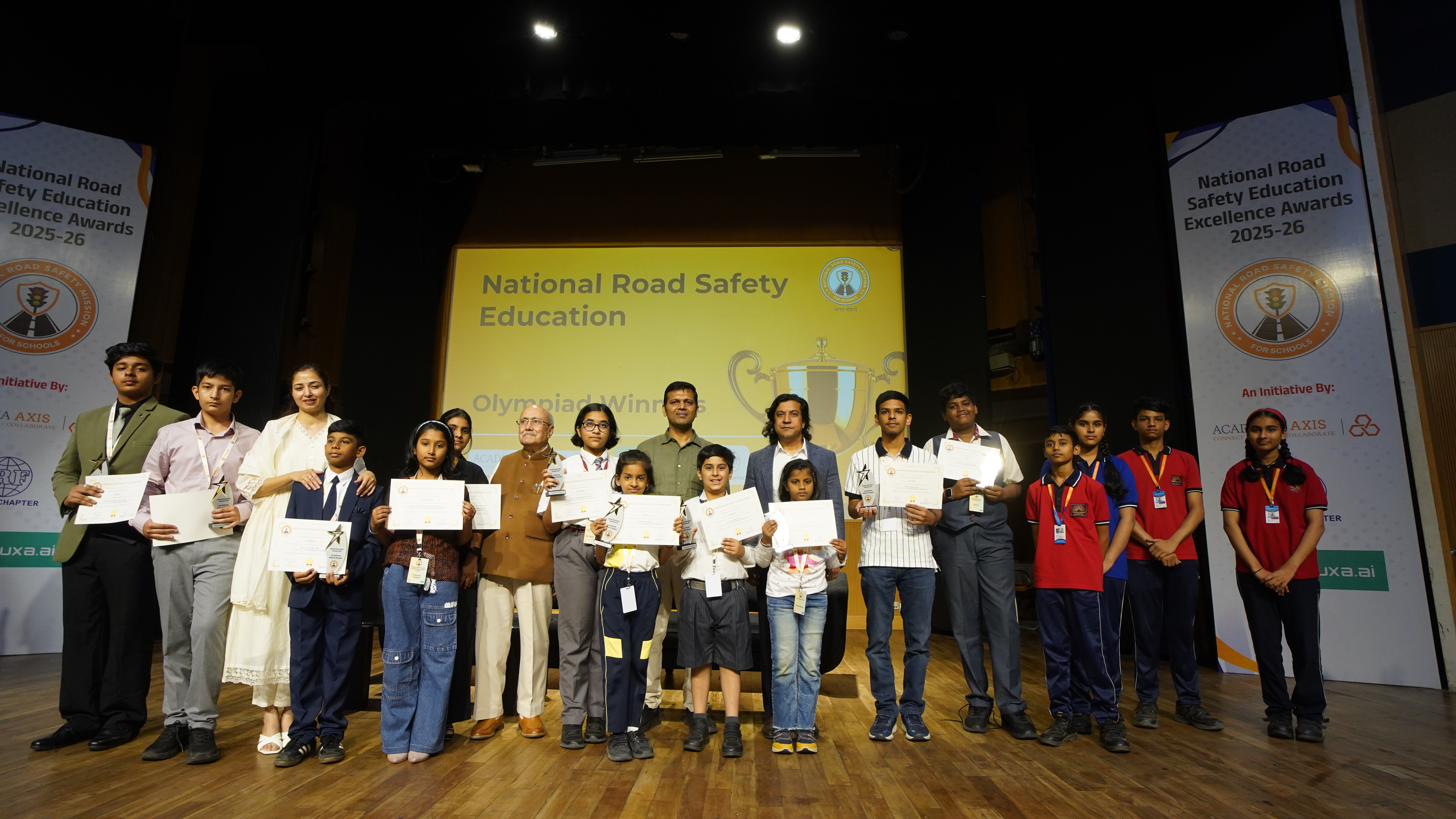 Schools in Tamil Nadu Recognized at National Road Safety Mission (NRSM) Recognizes Schools in Chennai at Road Safety Education Excellence Awards 2025&ndash;26