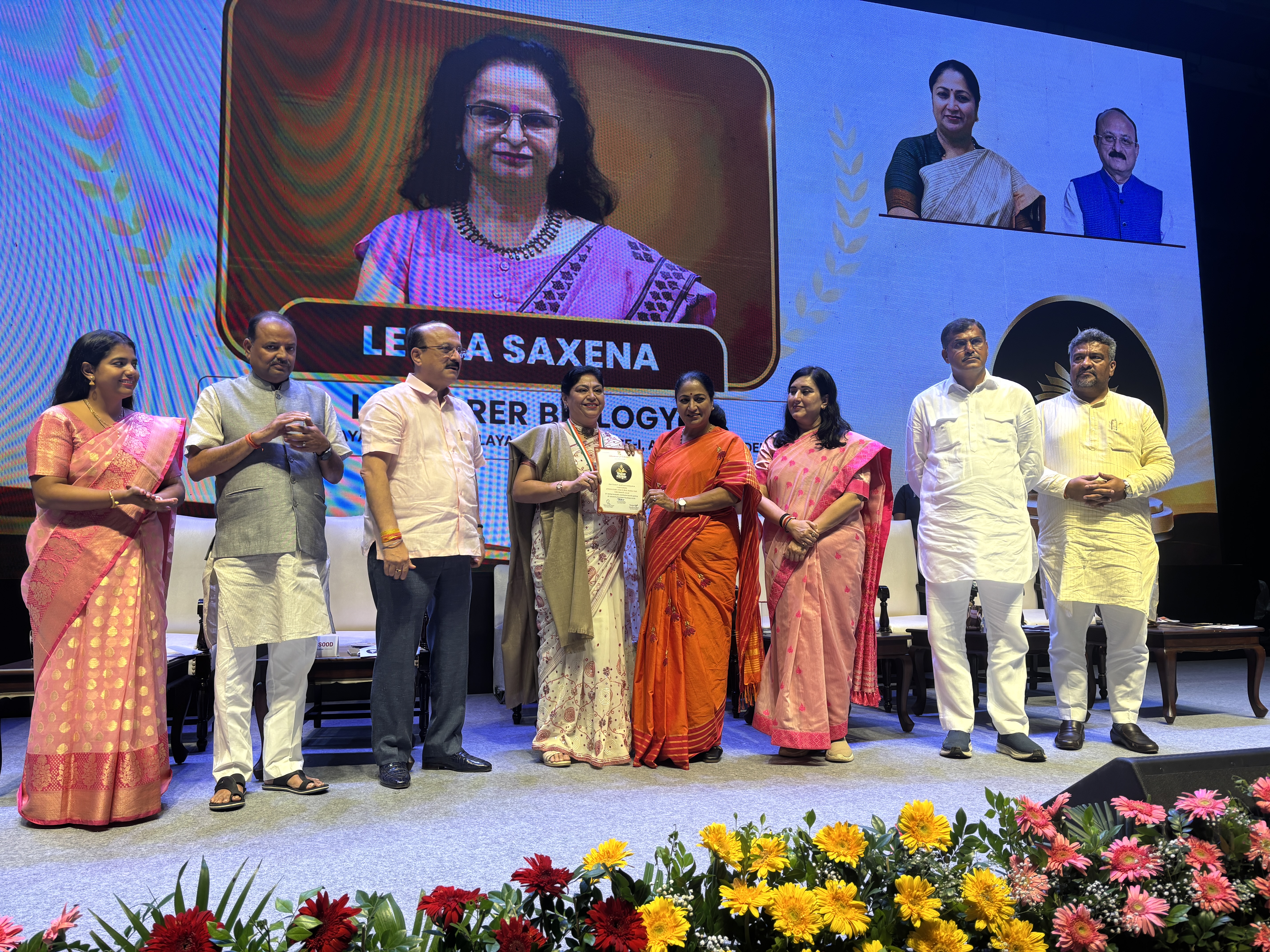 Deepti Malhotra of Modern Public School, Shalimar Bagh Honoured with Shikshak Mahakumbh &ndash; State Teachers&rsquo; Awards 2026
