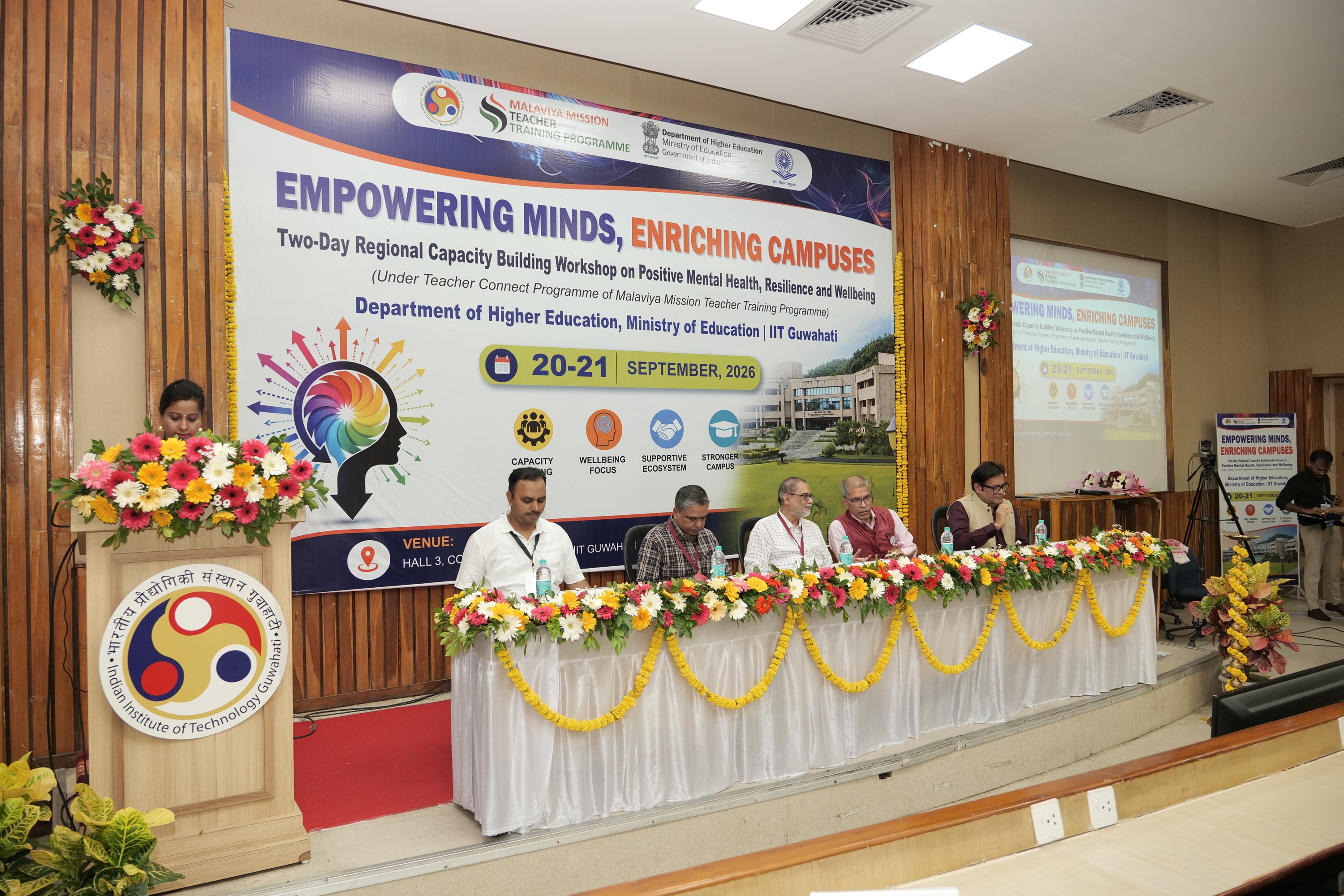 IIT Guwahati Concludes Regional Capacity Building Workshop on Positive Mental Health, Resilience and Wellbeing