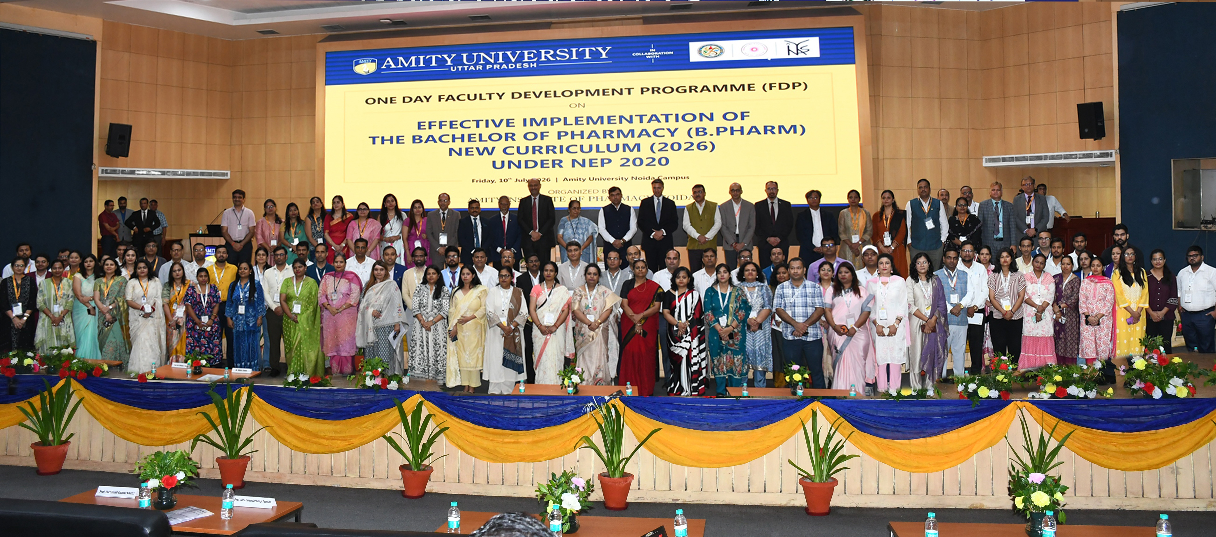 Pharmacy Council of India highlights the Roadmap for Implementing New Undergraduate Pharmacy Curriculum at Amity University