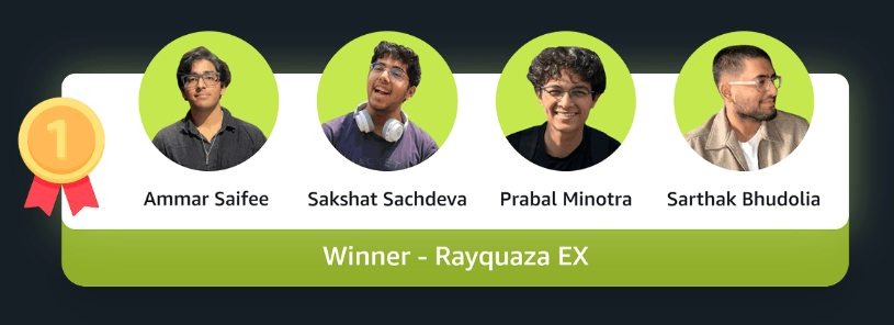 IIIT-Delhi Team Wins AI for Bharat Hackathon by AWS in the Student Track