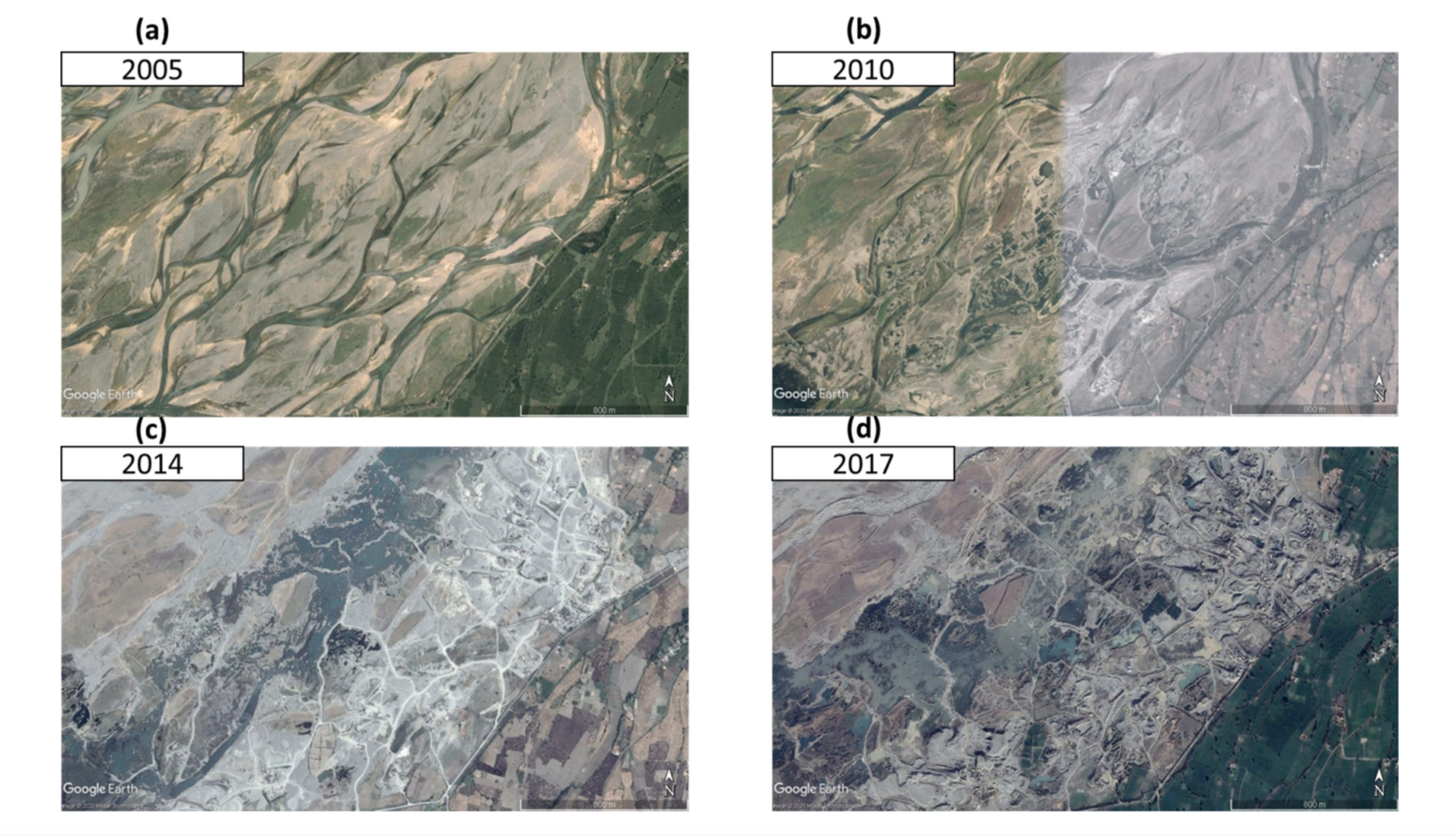 Article | IITGN Study Highlights Fivefold Decline in Ravi River’s Surface-Water Area