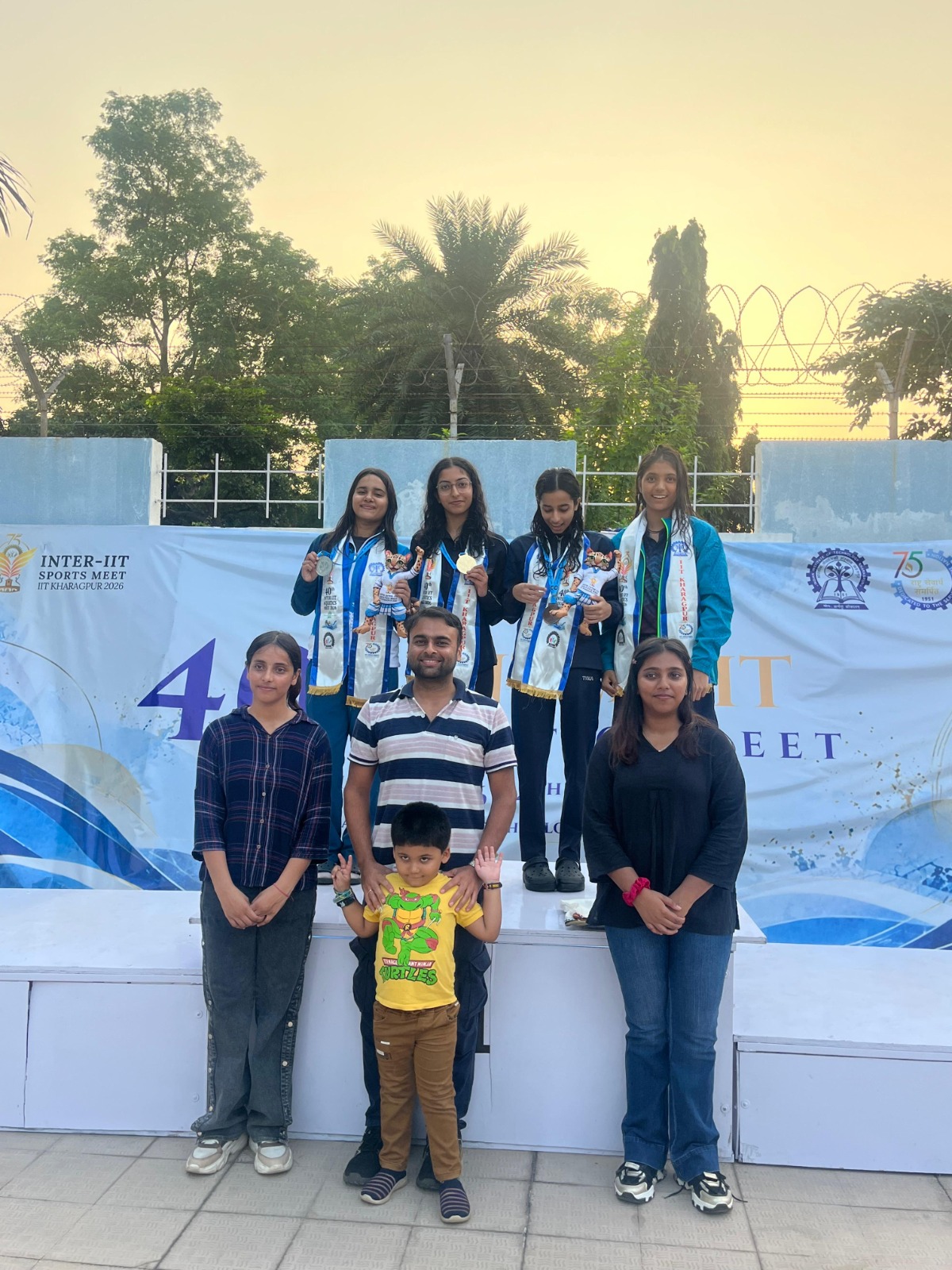 IIT Mandi’s Osheen Mahajan Wins Gold, Silver and Bronze at 40th Inter-IIT Aquatic Meet 2026
