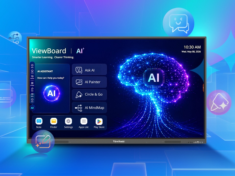 ViewSonic Unveils AI-Powered IN05 Series EDLA Interactive Displays for Smarter Classrooms