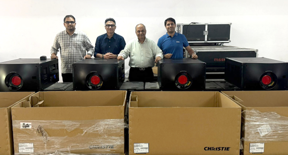 MSS World becomes first in India to invest in Christie&rsquo;s flagship Griffyn 4K50‑RGB projectors