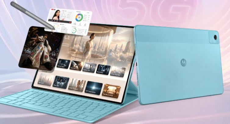 Motorola launches moto pad 70: Segment&rsquo;s Thinnest and Lightest 5G Tablet with a Super Immersive 12.1&rdquo; 2.5K Display